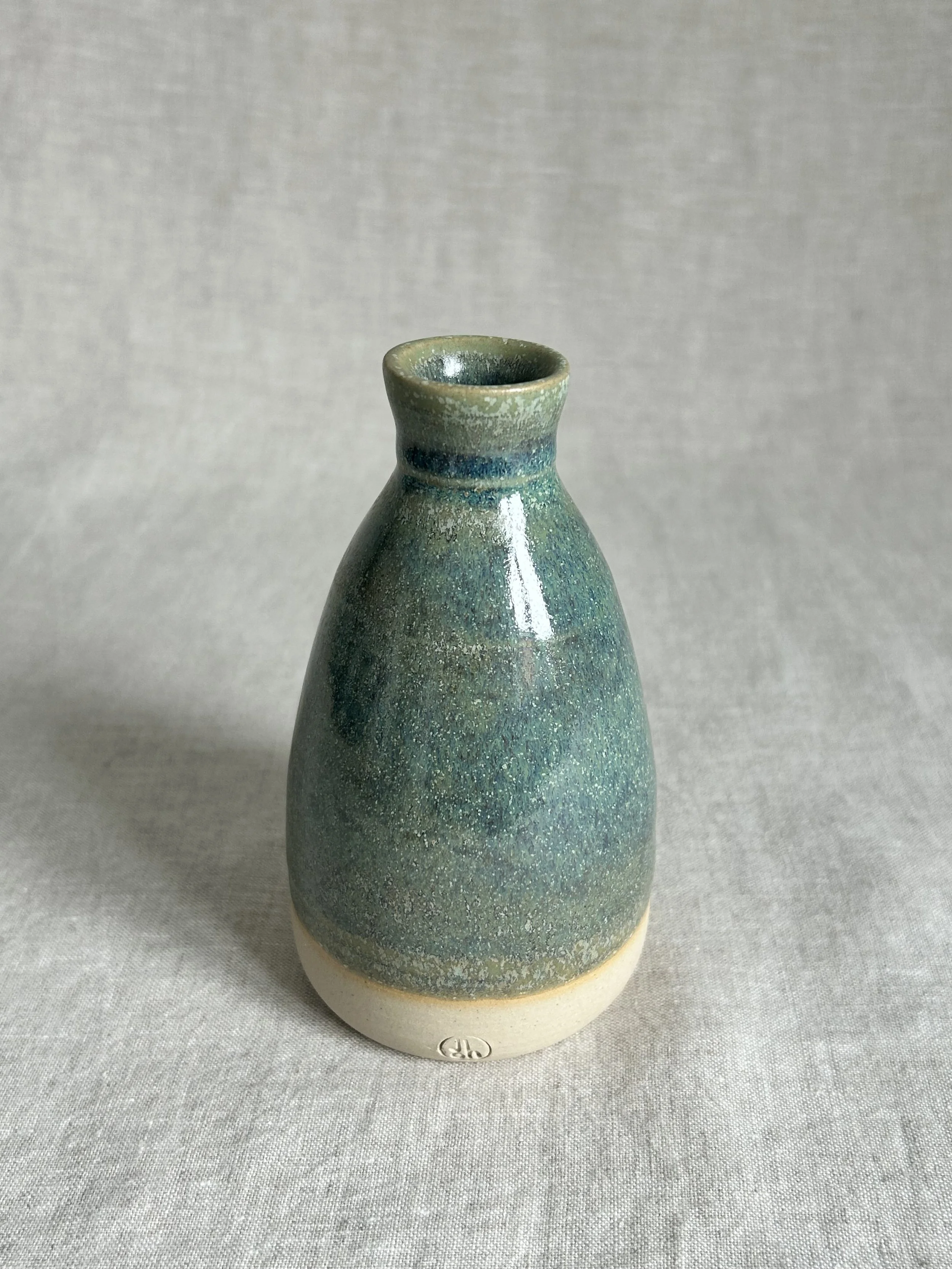 Lichen Green Bud Vase