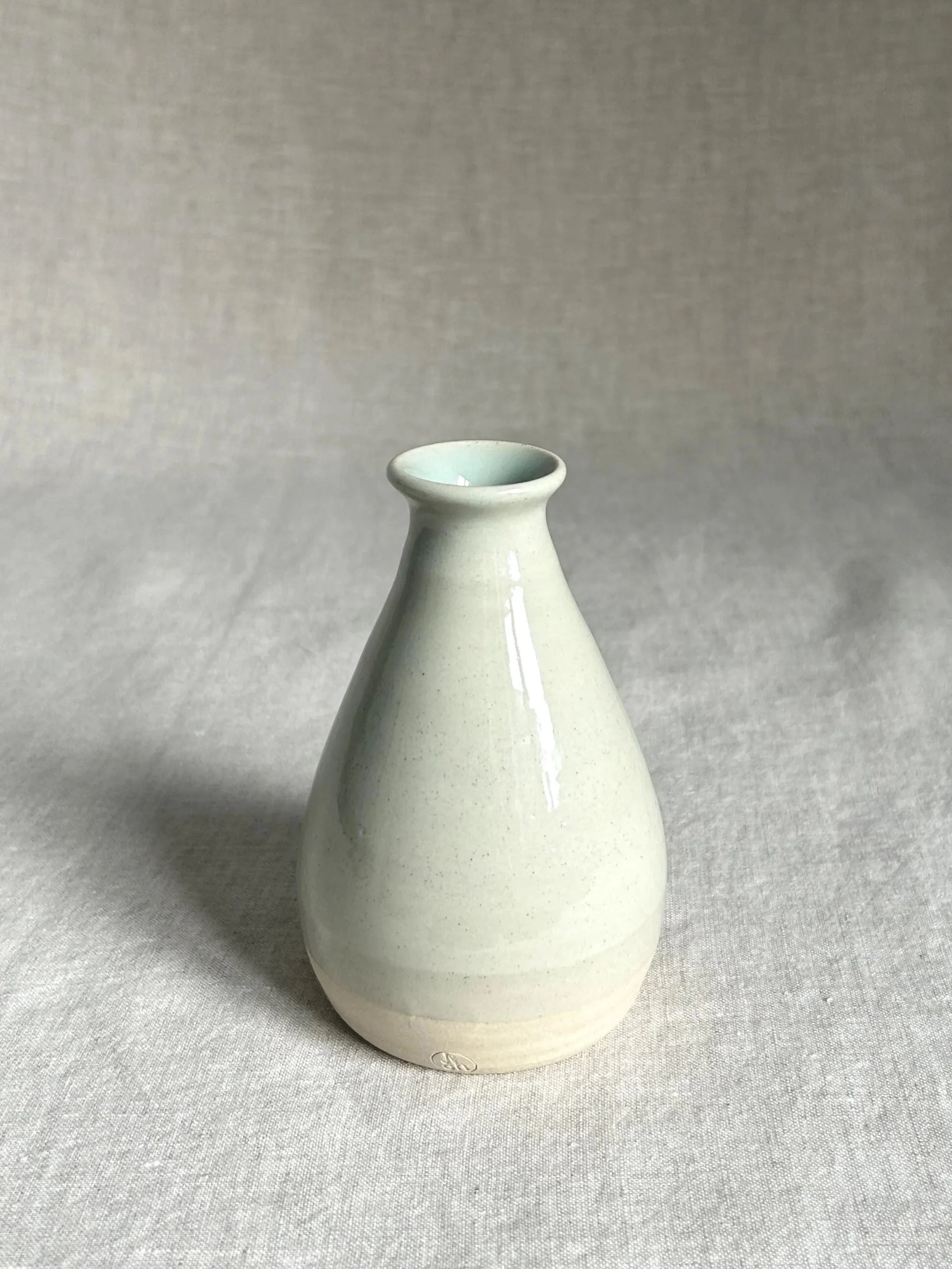 Duck Egg Bud Vase