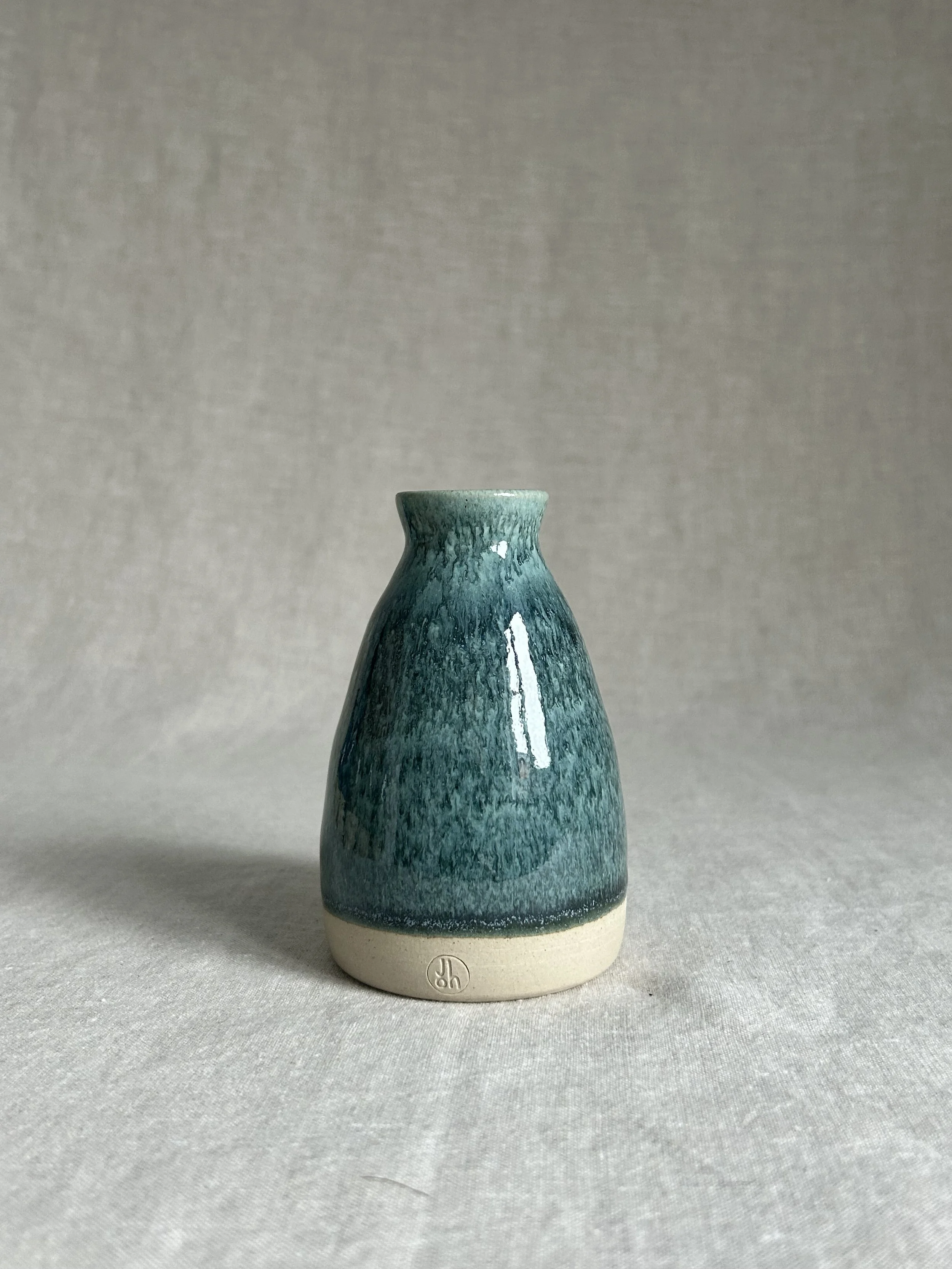 Sea Green Bud Vase