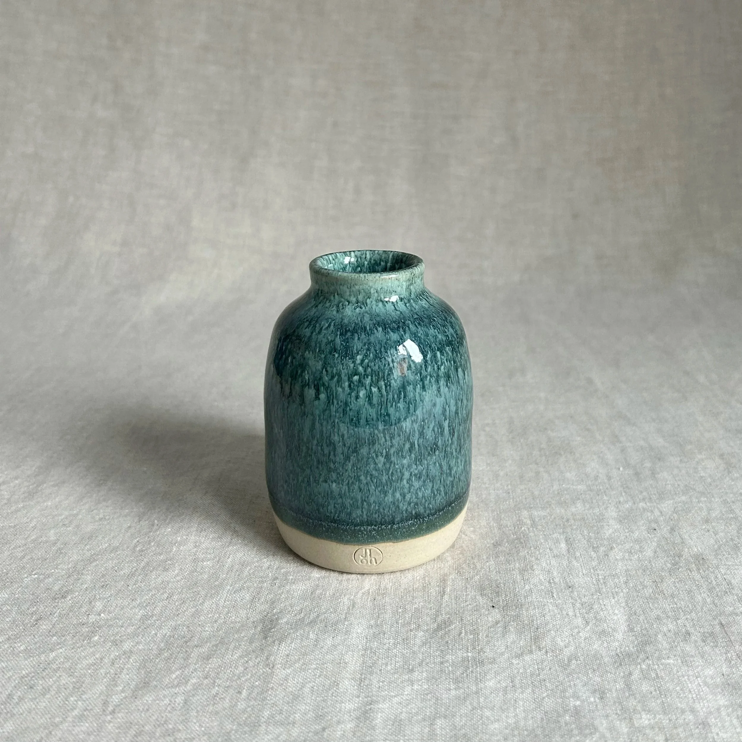 Sea Green Bud Vase