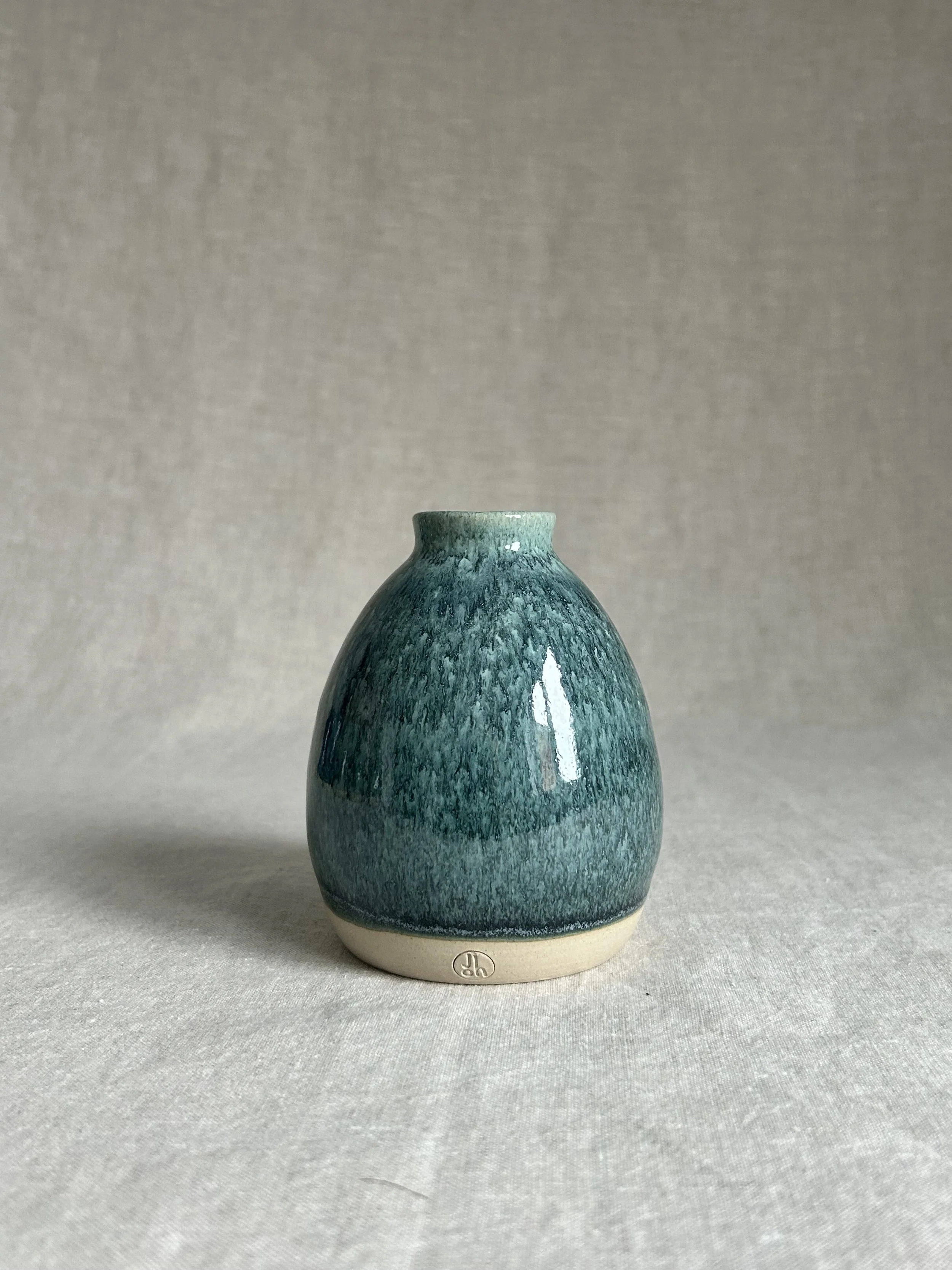Sea Green Bud Vase