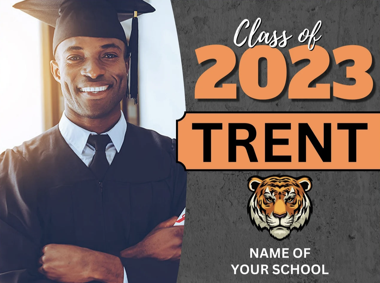 Highschool Photo Sign - Design #2