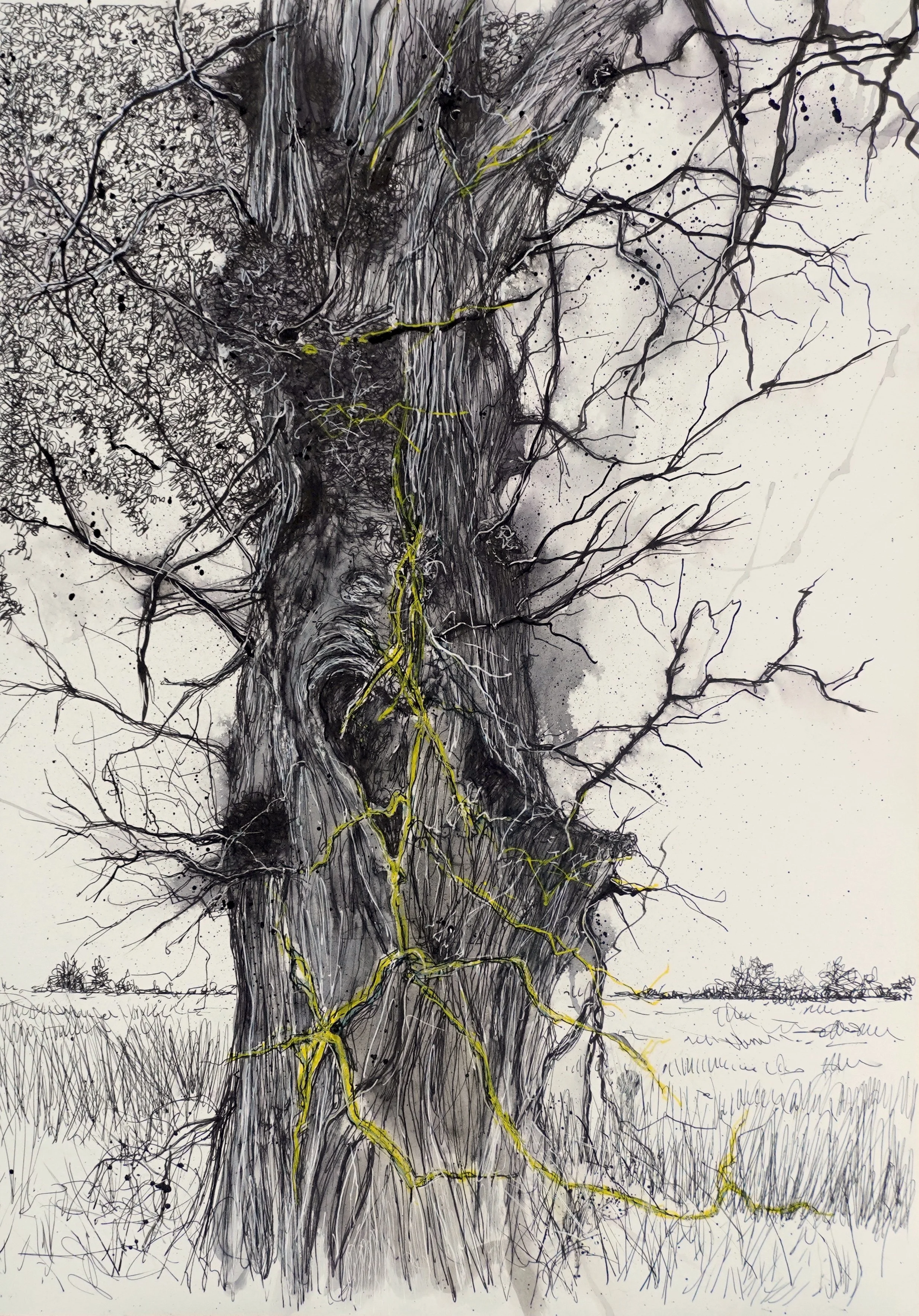 Arabella Tree - Inks, 41x51cm