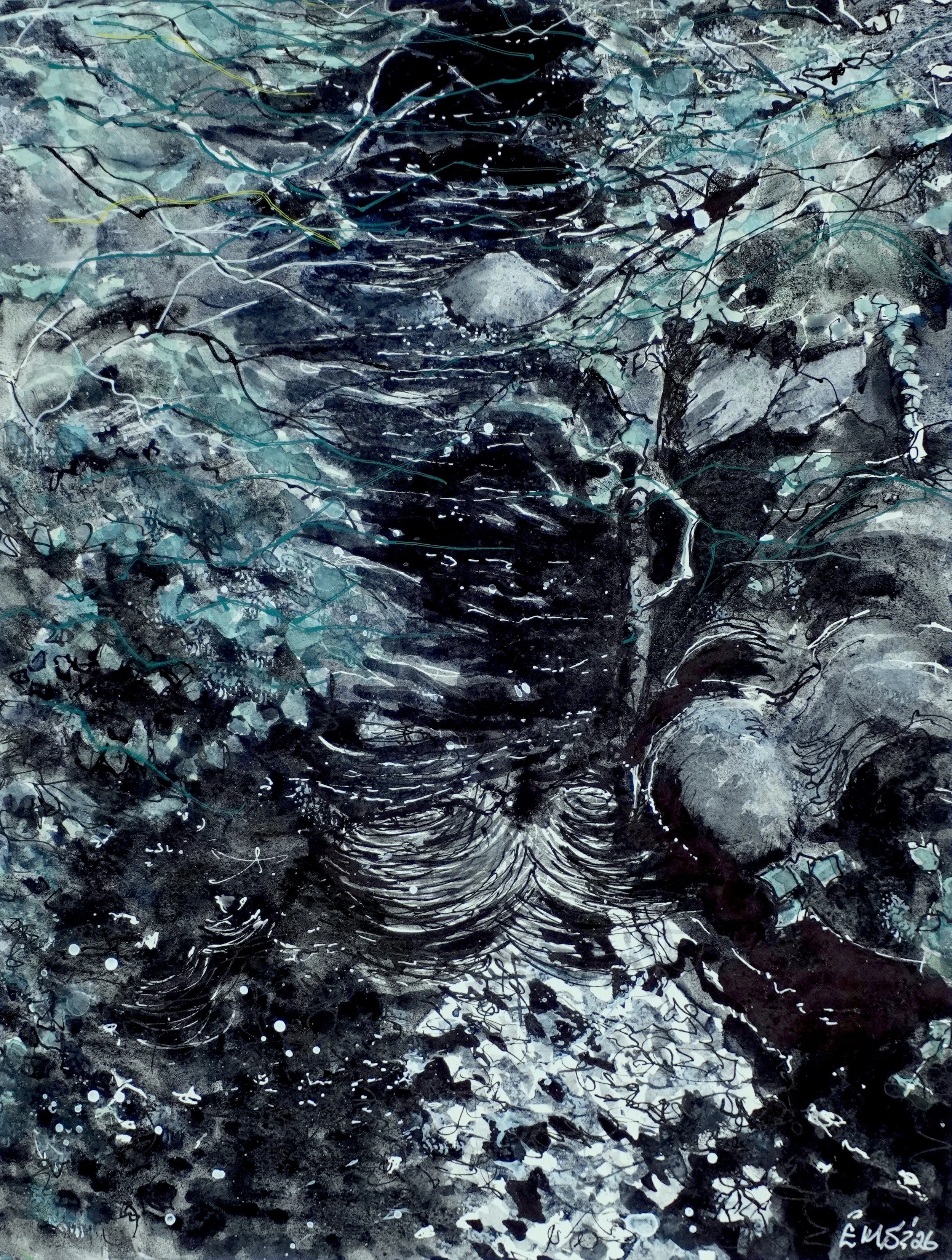 Source - Watercolour/Inks 38x46