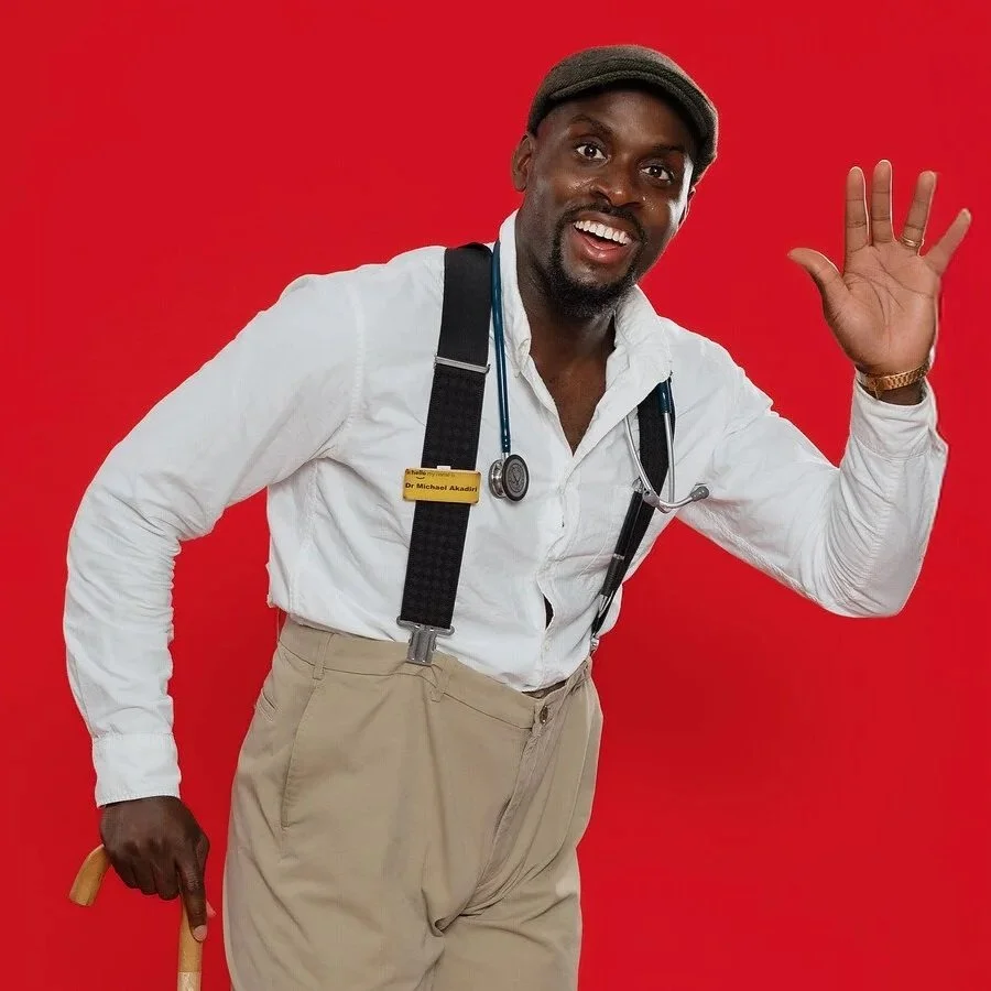 Comedian Michael Akadiri