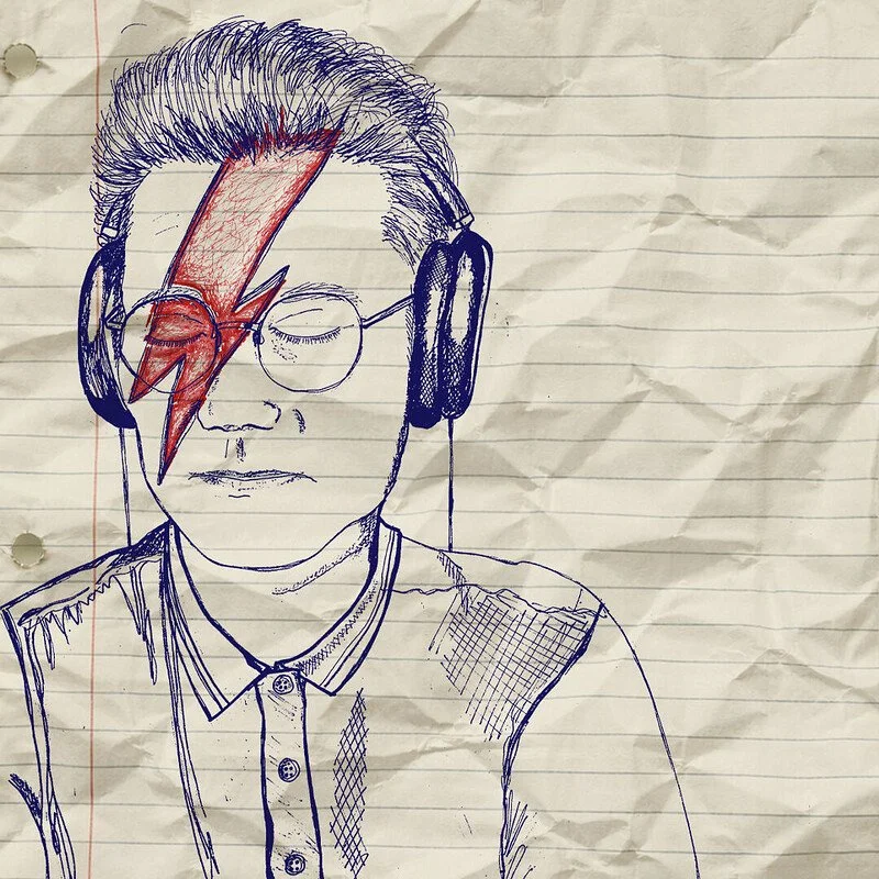 Drawing of Marc Burrows