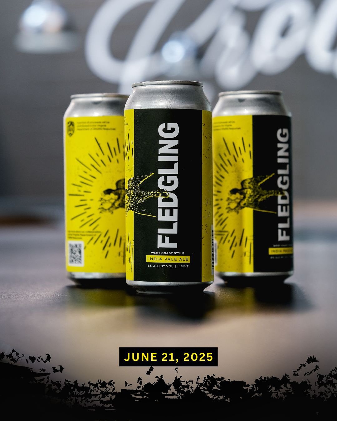 Fledgling 🐣 Available Saturday, June 21 | All Locations 

While maybe we haven&rsquo;t formally said it, we aren&rsquo;t known for a lot, or any, beer related collaborations these days.  A few years back or so we decided that unless our collective h