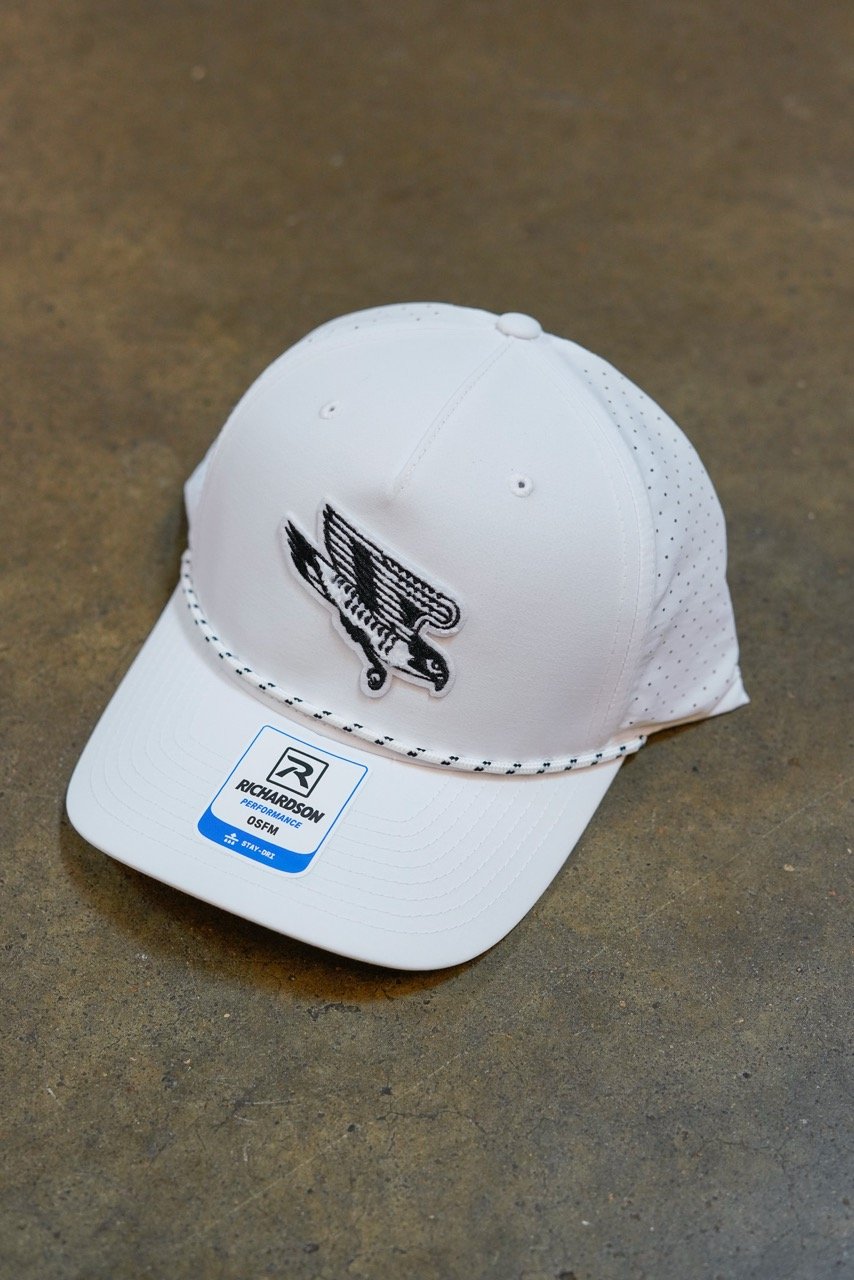 White Snapback w/ TC Patch & Rope