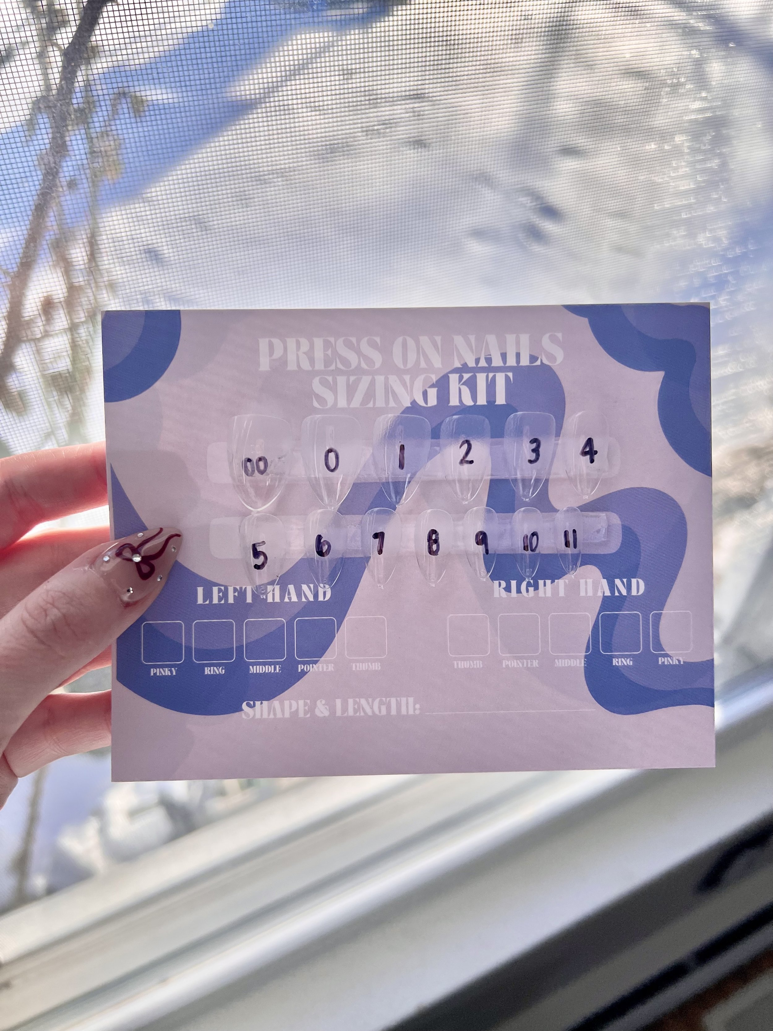Sizing kit