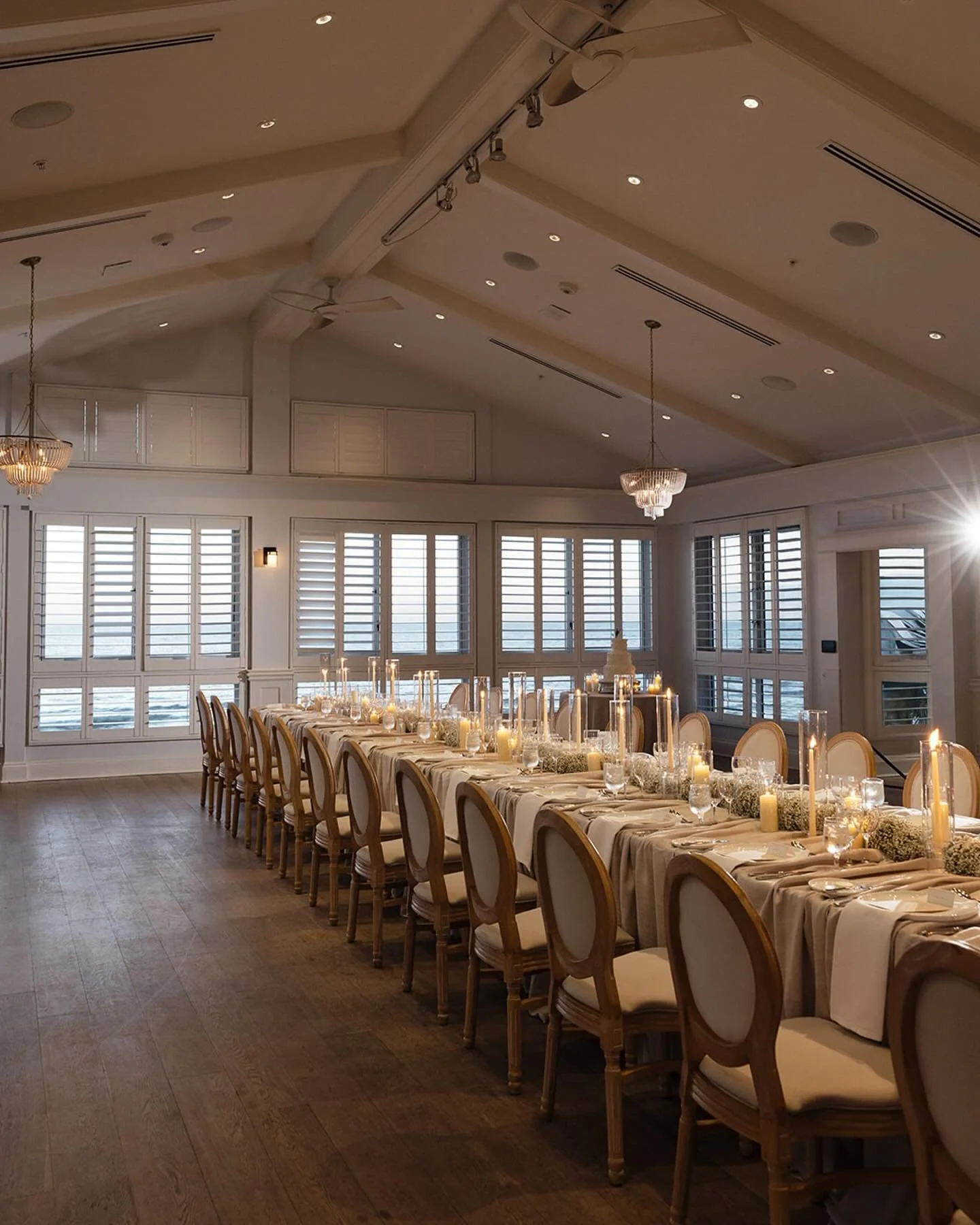 An intimate reception will always have our hearts 🤍

There is something so special about gathering your closest family and friends around one beautifully set table &mdash; soft candlelight, intentional details, meaningful toasts, and a celebration t