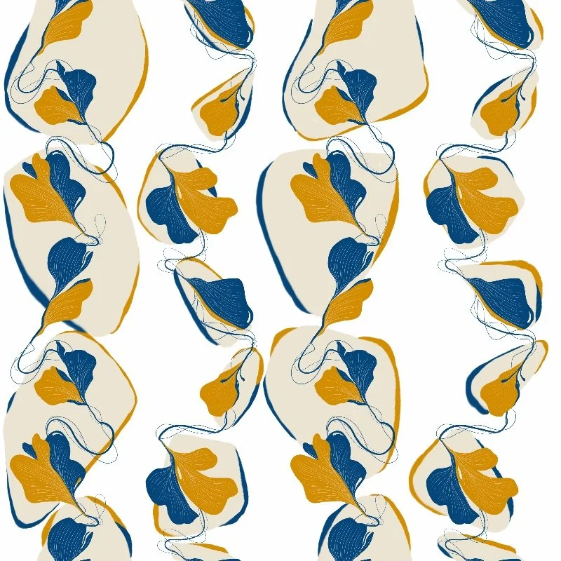 Golden Garland White