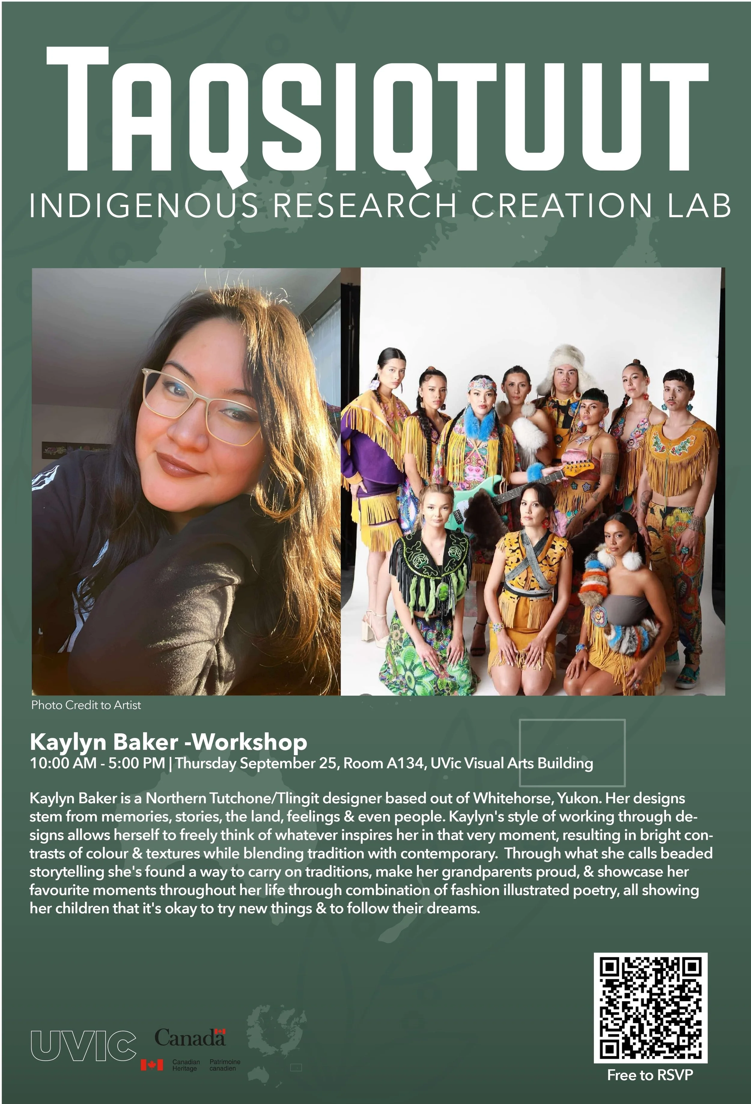 Beading workshop with Kaylyn Baker