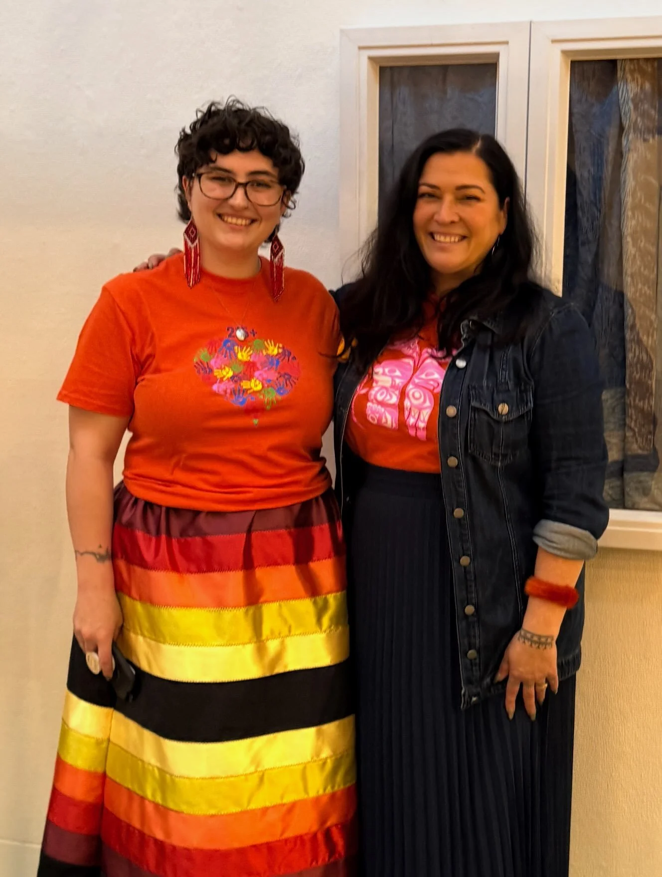 On this day of Truth and Reconciliation, we congratulate Taqsiqtuut Indigenous Research-Creation Lab&rsquo;s Denesųłin&eacute; MA student Chris M, @sigh.duxk, for the opening of their powerful thesis exhibition, The Love We Carry: Empowerment Through