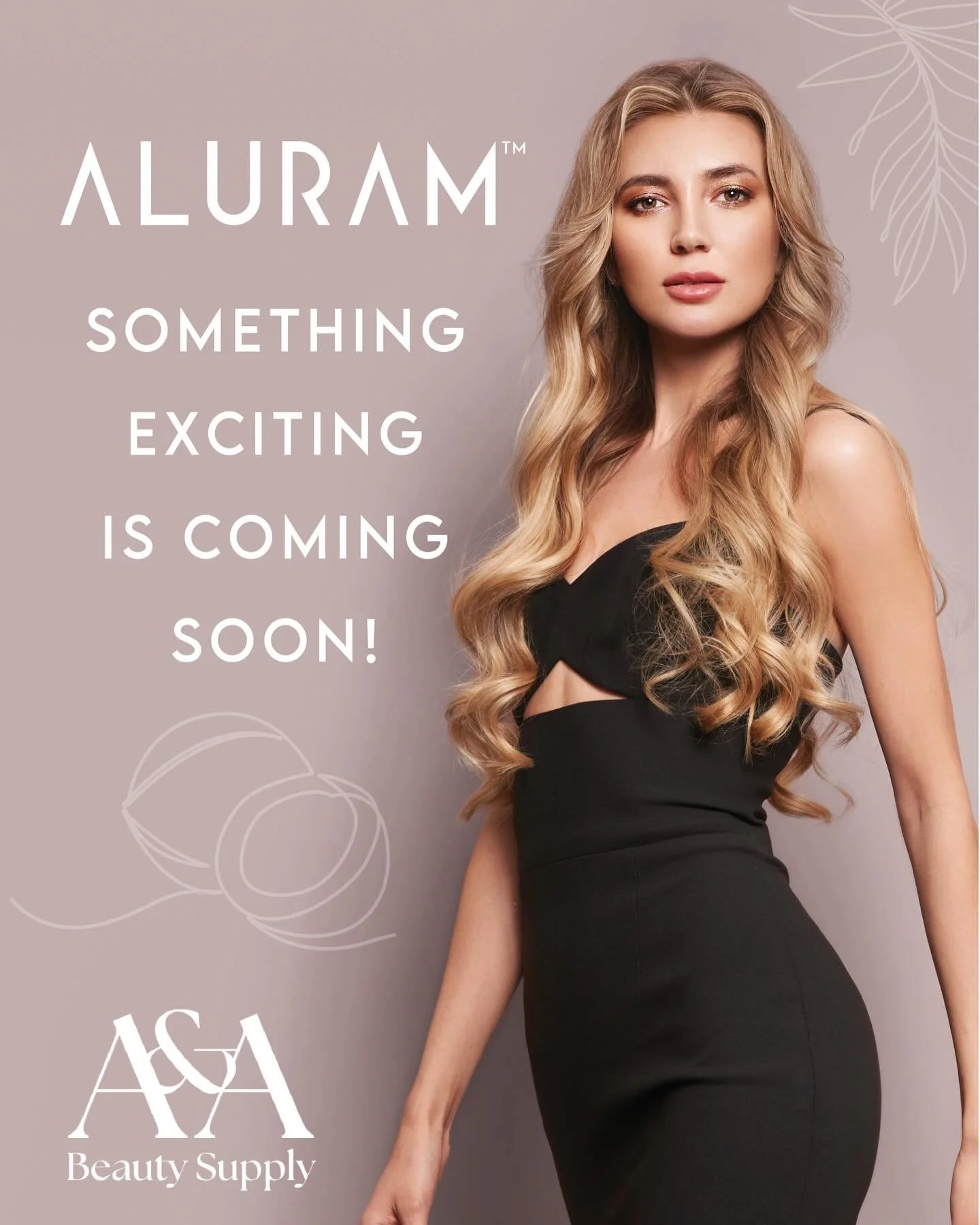 We&rsquo;ve been keeping a secret. ALURAM is coming to A&amp;A!   Built by stylists, for stylists. 🥥 Coconut water formulas 💜Clean beauty with clear conscience ✨ Vegan, sulfate-free, gluten-free, paraben-free, cruelty-free, color-safe   Beauty beyo