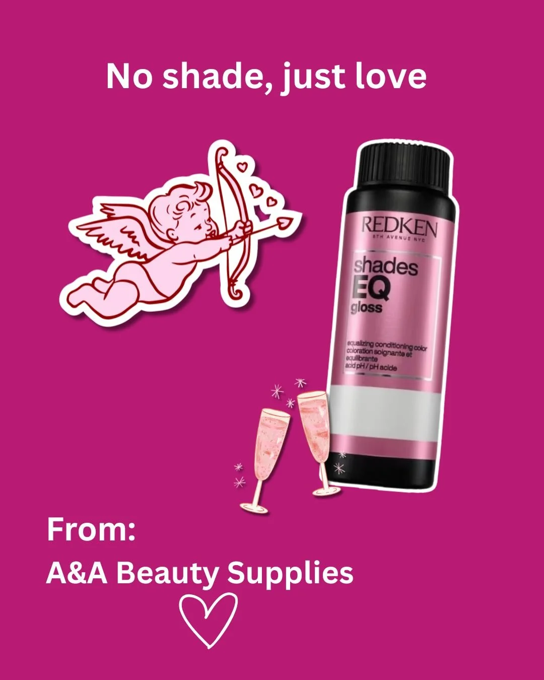 love is in the hair❤️

swipe for our hairdresser approved Valentine&rsquo;s Day cards!

#aabsny #hairstylist #salonlife #SalonProfessional #BehindTheChair