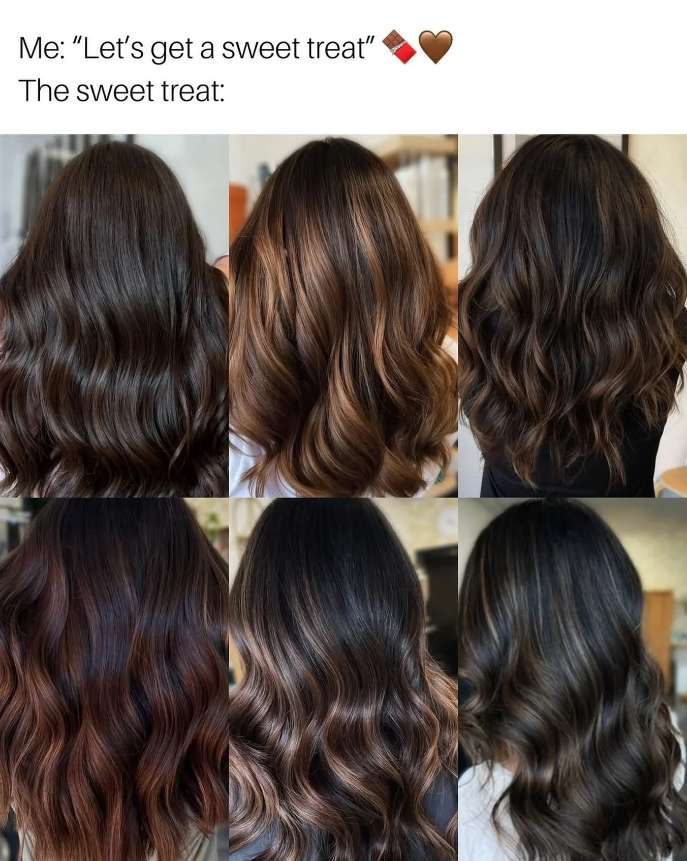 Forget the box of chocolates&hellip;Moroccanoil&rsquo;s rich chocolate tones are the sweetest Valentine&rsquo;s Day treat. 🍫❤️
 
#ValentinesDayHair #ChocolateHair #MoroccanoilColor #aabsny #hairinspo