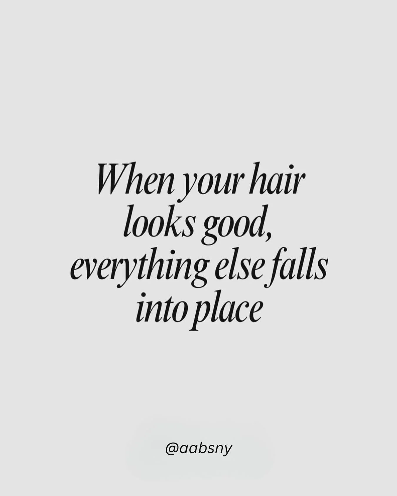 Your never know what a good hair day can lead too&hellip;
 
#aabsny #salonlife #behindthechair #hairstylist