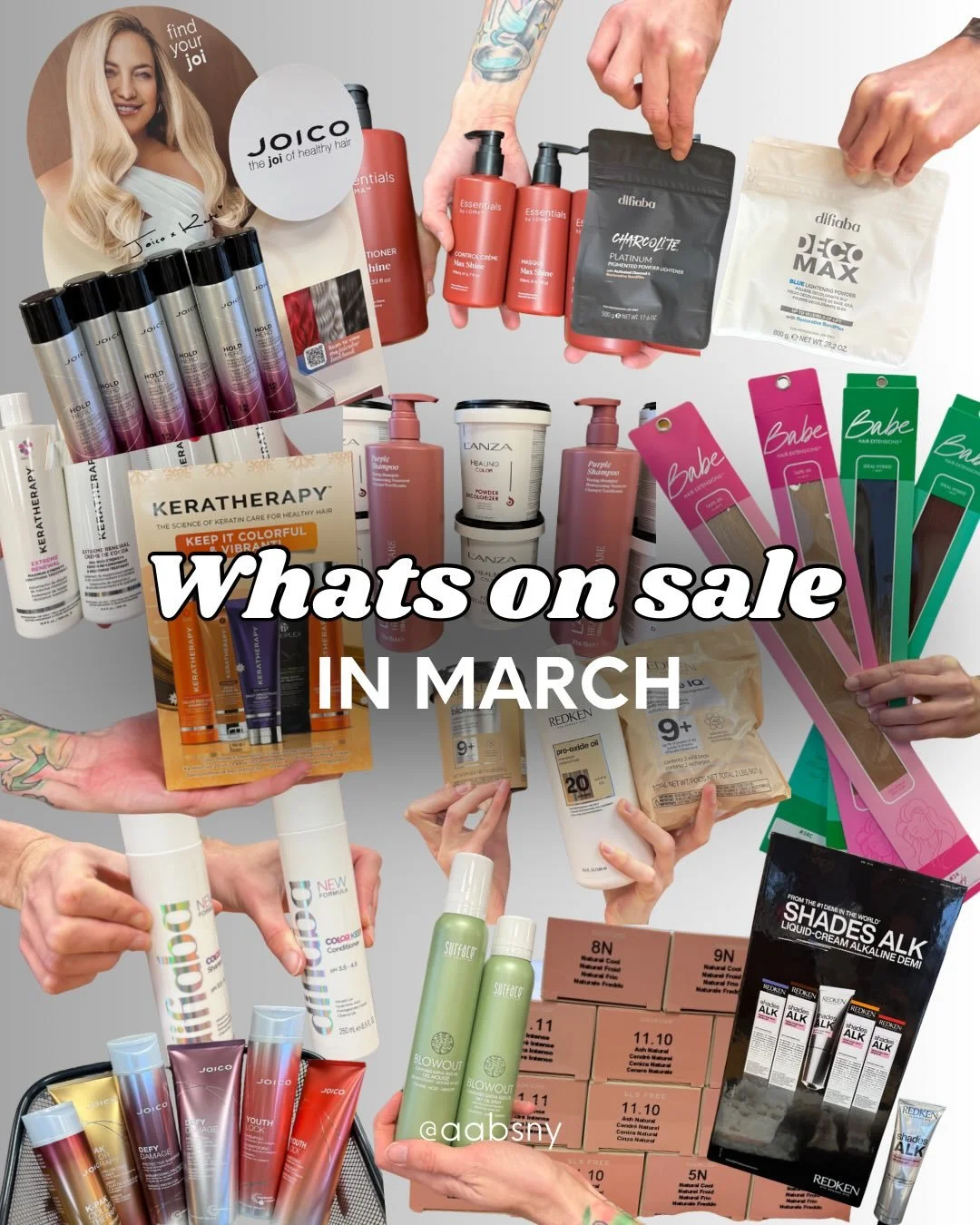 We&rsquo;ve got some goodies on sale this March. Swipe to see what you will be snagging this month! 

#aabsny #binghamtonhair #nyhairstylist #rochesterhair #syracusehair