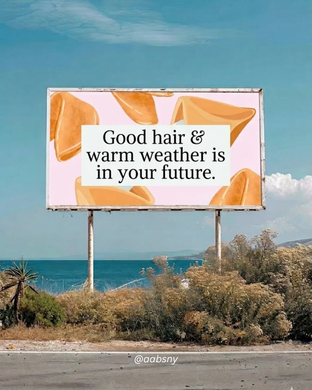 Hey you, warmer weather and good hair is in your future. Just call your hairstylist. 😉

#aabsny #hairstylist #salonlife #hairstylistlife #buffalohair