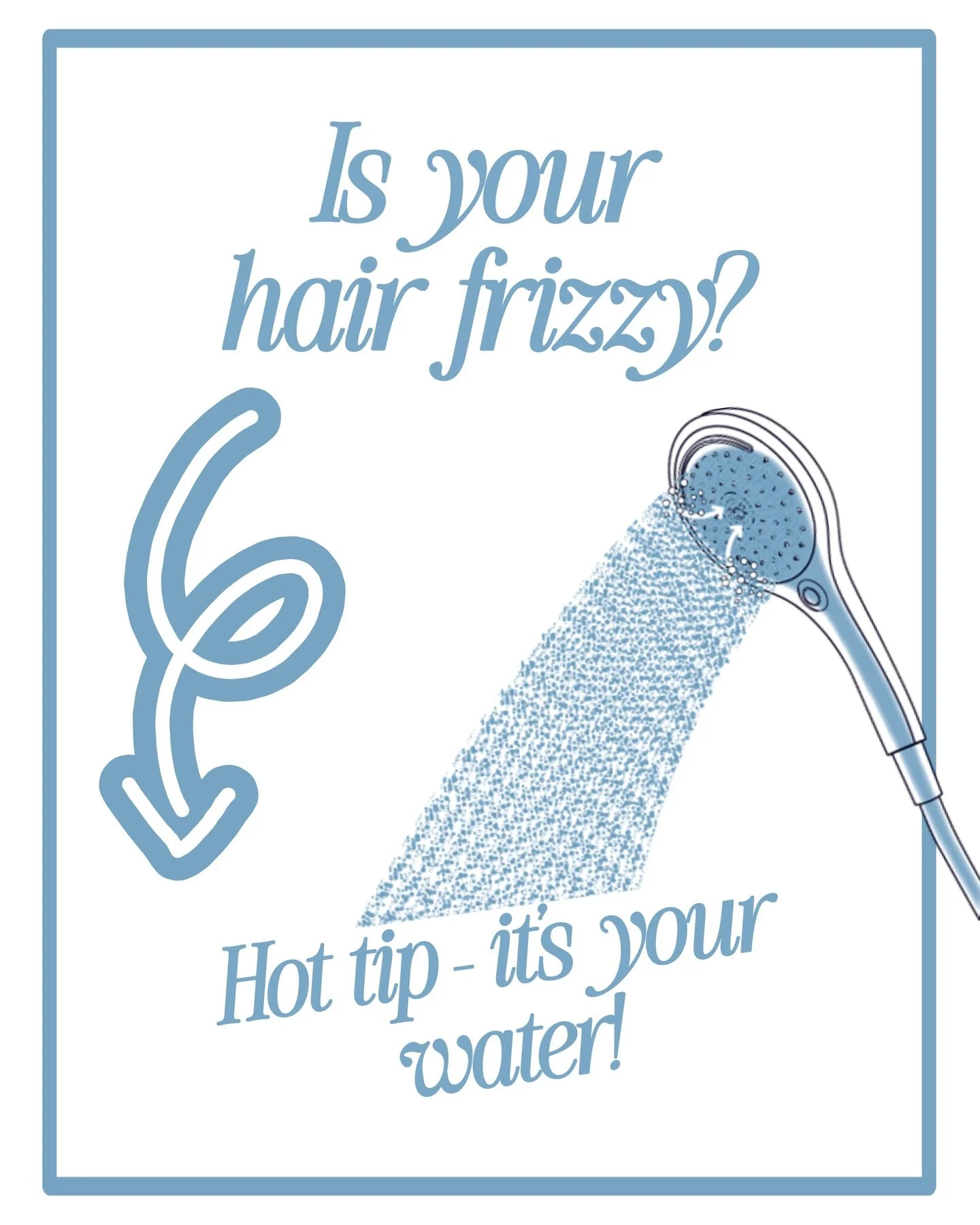 Is your hair dry, dull or frizzy? Are you experiencing Alopecia, hair shedding, breakage or color fading? The culprit may be your water!

80% of the tap water in America is sanitized using chlorine or chloramine &amp; upwards of 73% of Americans util