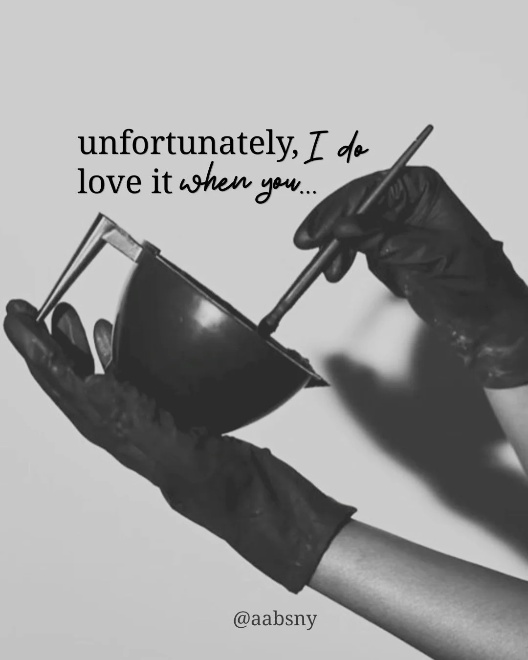 there&rsquo;s nothing unfortunate about our love for our customers 🫶🏻
&zwnj;
#behindthechair #aabsny #beautyprofessionals #hairstylist