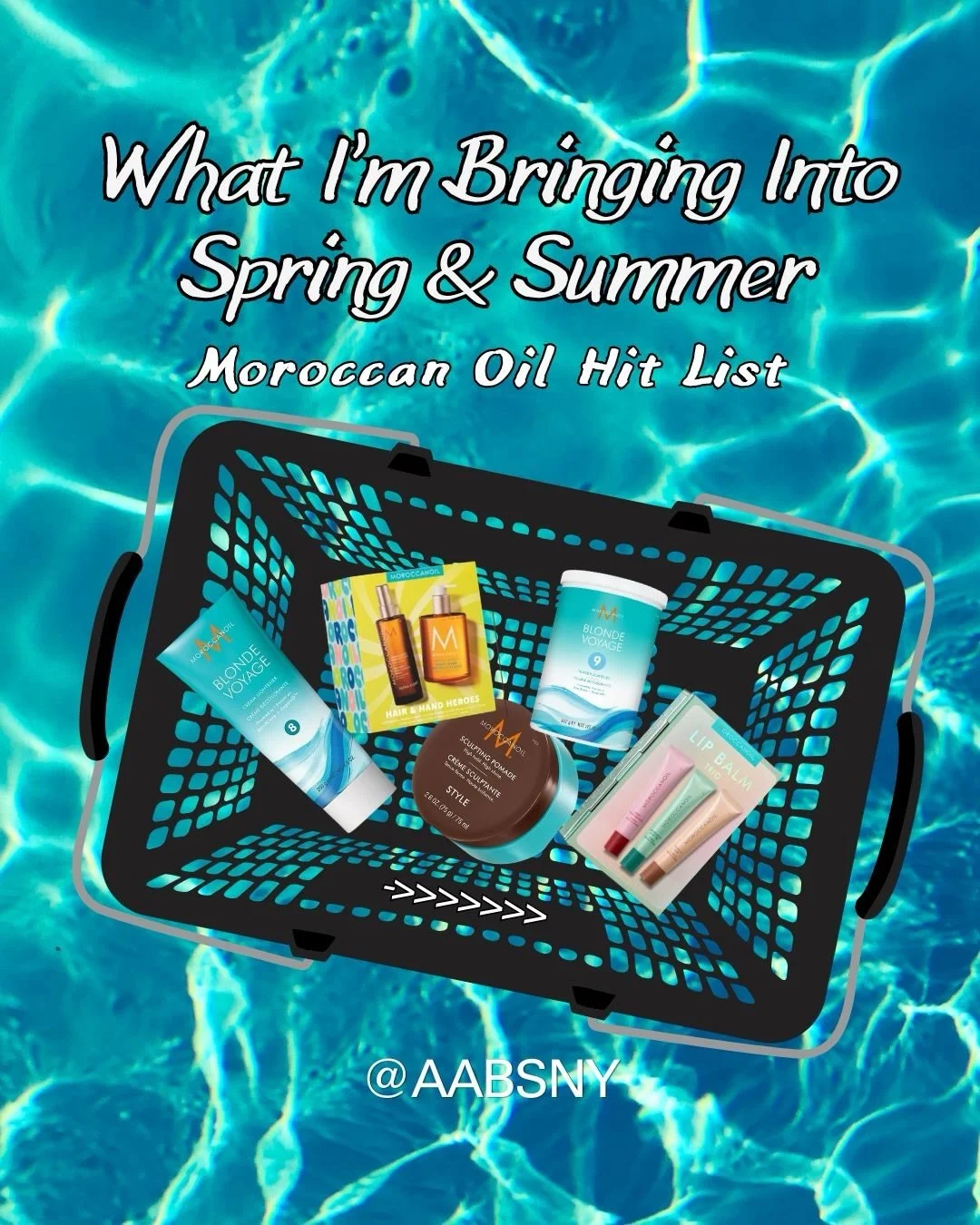 Great hair, smooth skin and delicious scents!! I mean, what else do you need?

#aabsny #moroccanoil #518hair #summertrends #salonprofessional