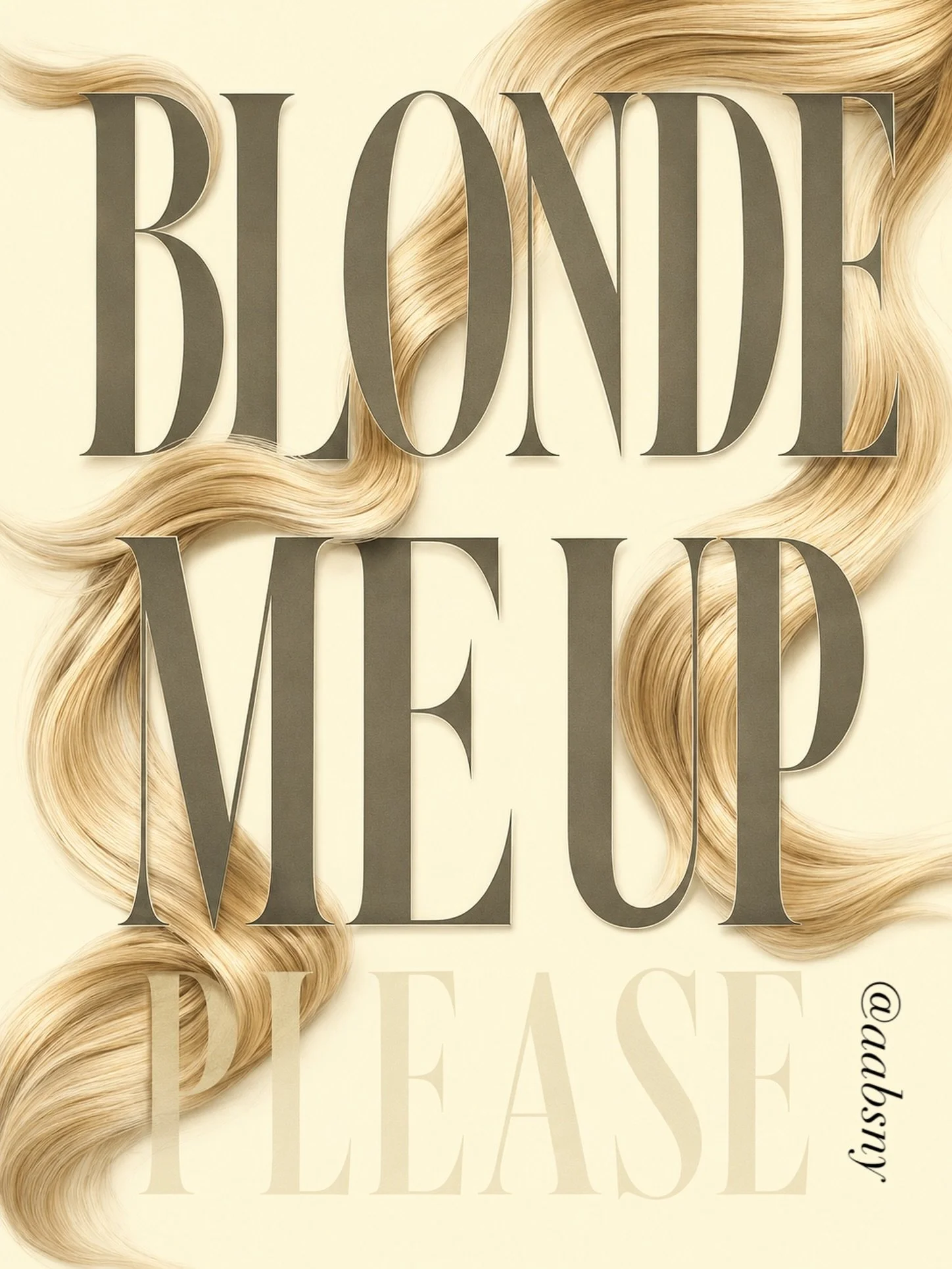 Warm weather is coming, blonde hair is calling. Share this with your customers who want to go just a &ldquo;little&rdquo; bit lighter. 😉☀️
 
#aabsny #blondehair #summerhair #salonlife