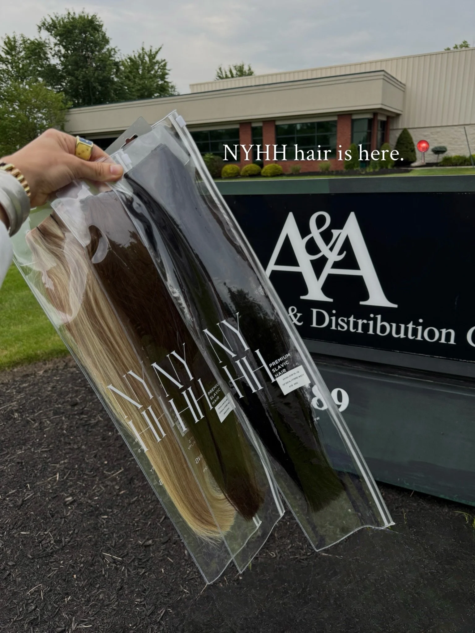 Slavic hair has entered the building. NYHH is officially available at A&amp;A! 

Slavic owned. Slavic sourced. 

@nyhhextensions will be available at our Buffalo, West Seneca, Rochester, and Albany locations, as well as through our A&amp;A Sales Team