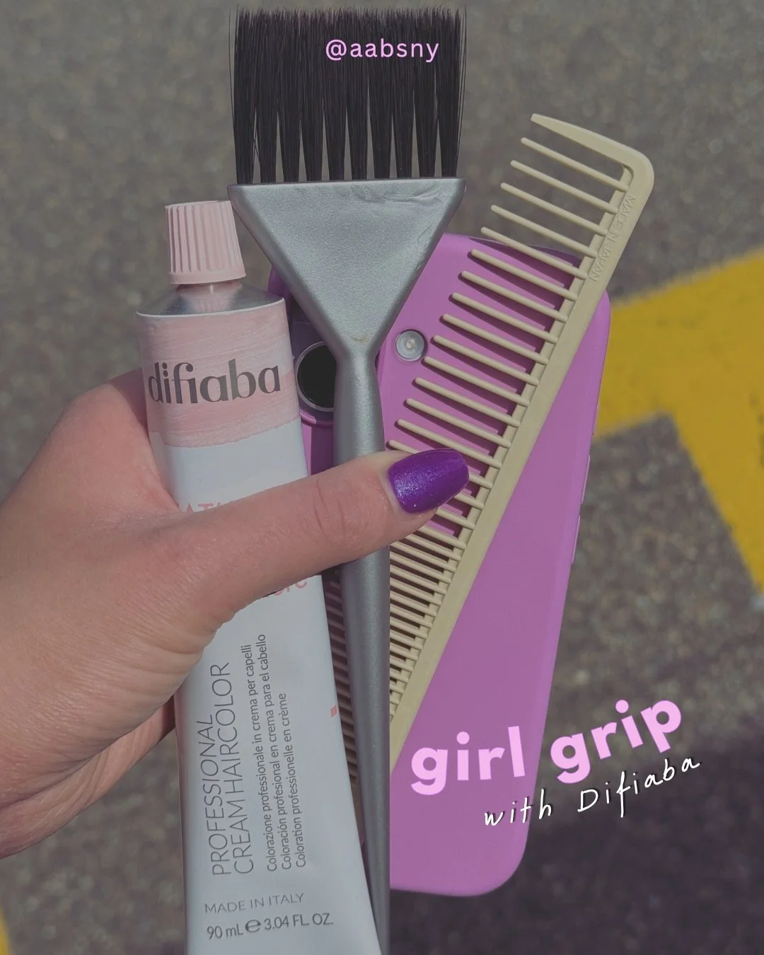 our version of girl grip 🌸 💗

swipe to find out what makes Difiaba color stylists&rsquo; top-pick!

#aabsny #hudsonvalleyhairdresser #behindthechair #difiaba #haircolor