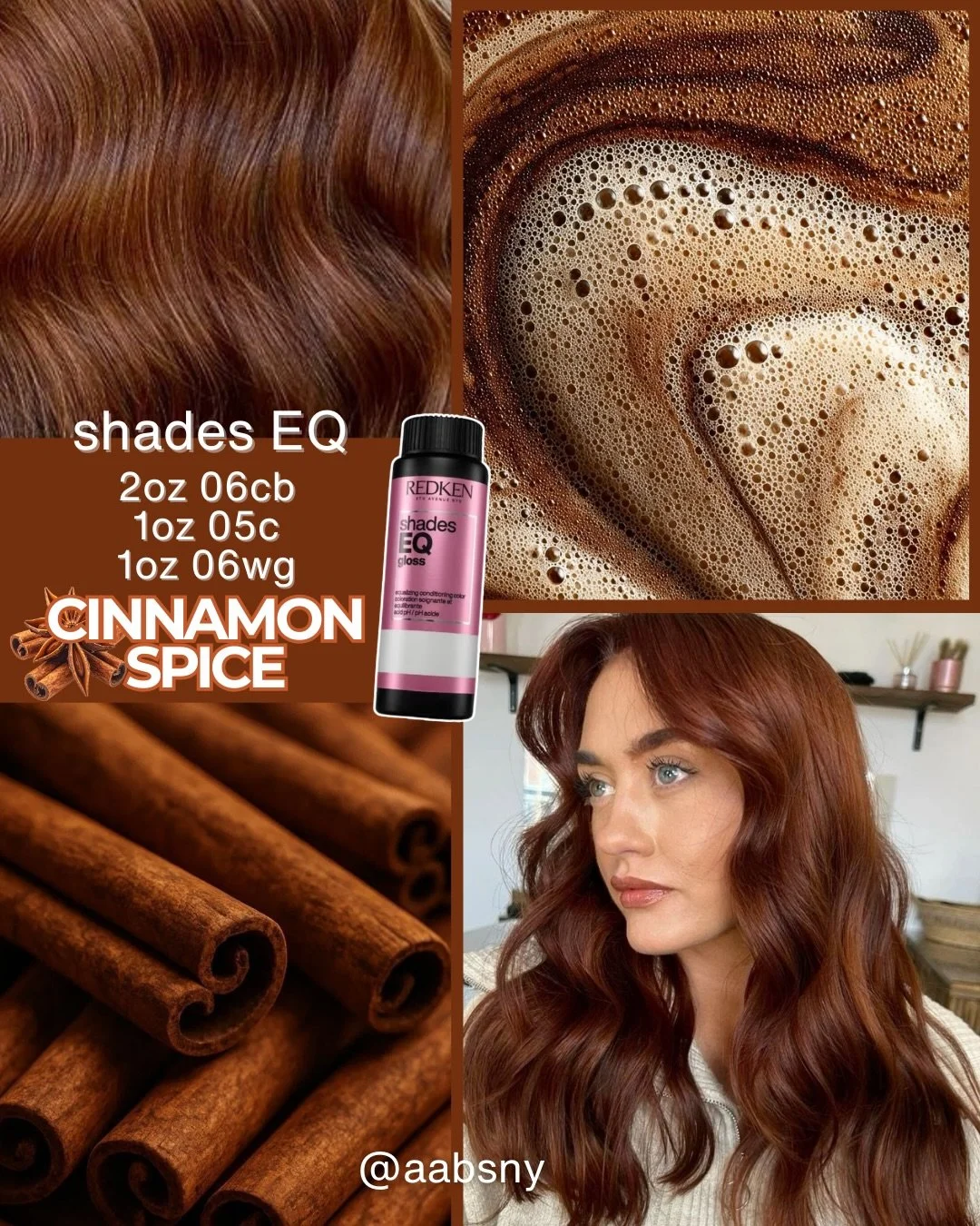Cozy color season is calling. 🍒☕️🍂

Save these Redken Shades EQ formulas for your fall color inspiration which one are you mixing first?

#ShadesEQ #aabsny #HairColorFormulas #FallHairColor #HairColorist