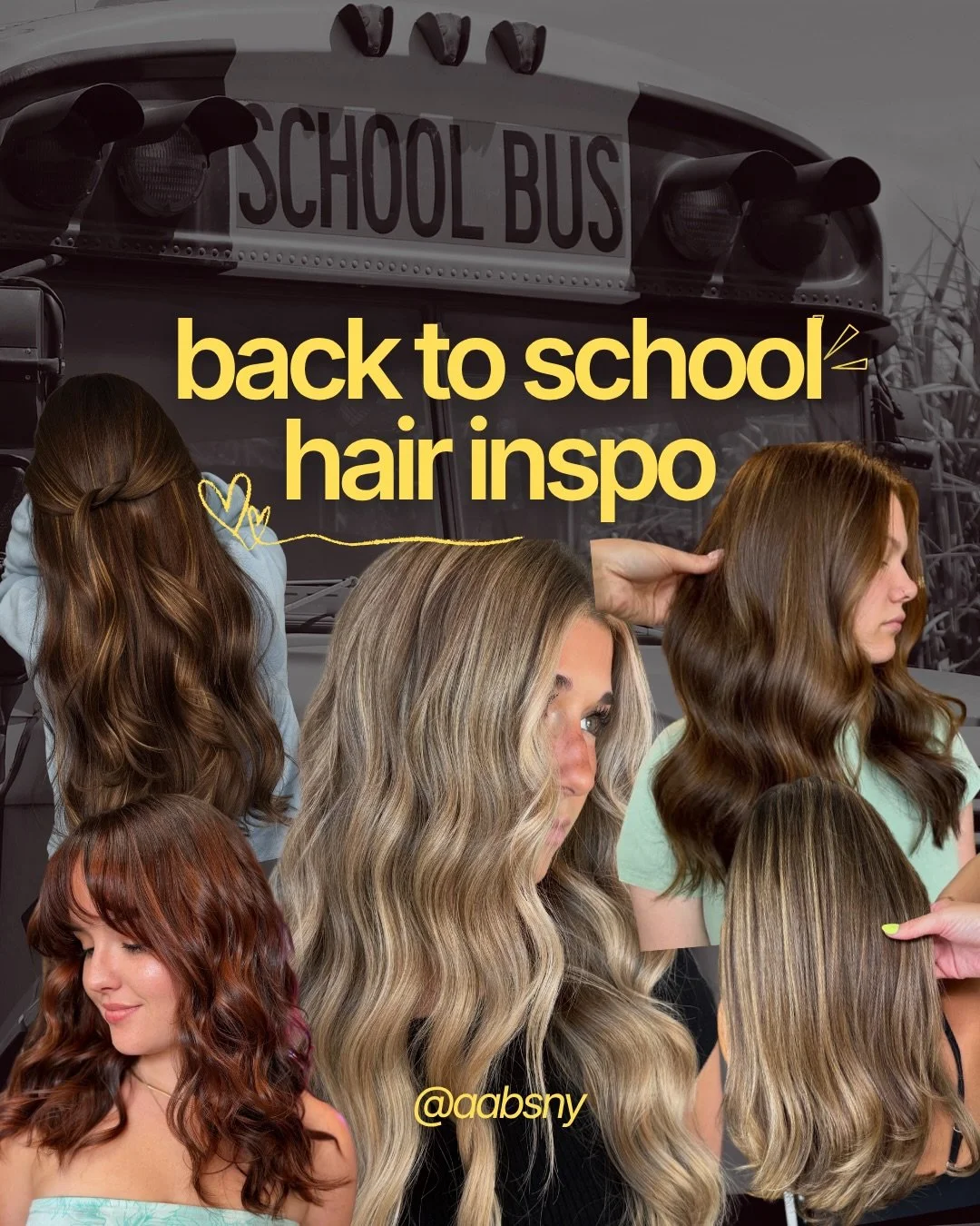 Back to school, but make it hair inspo. 

From dimensional blondes to rich brunettes and the perfect hint of copper, our customers are already giving us plenty of inspiration for the season ahead.

And while the color is good, the talent behind it is