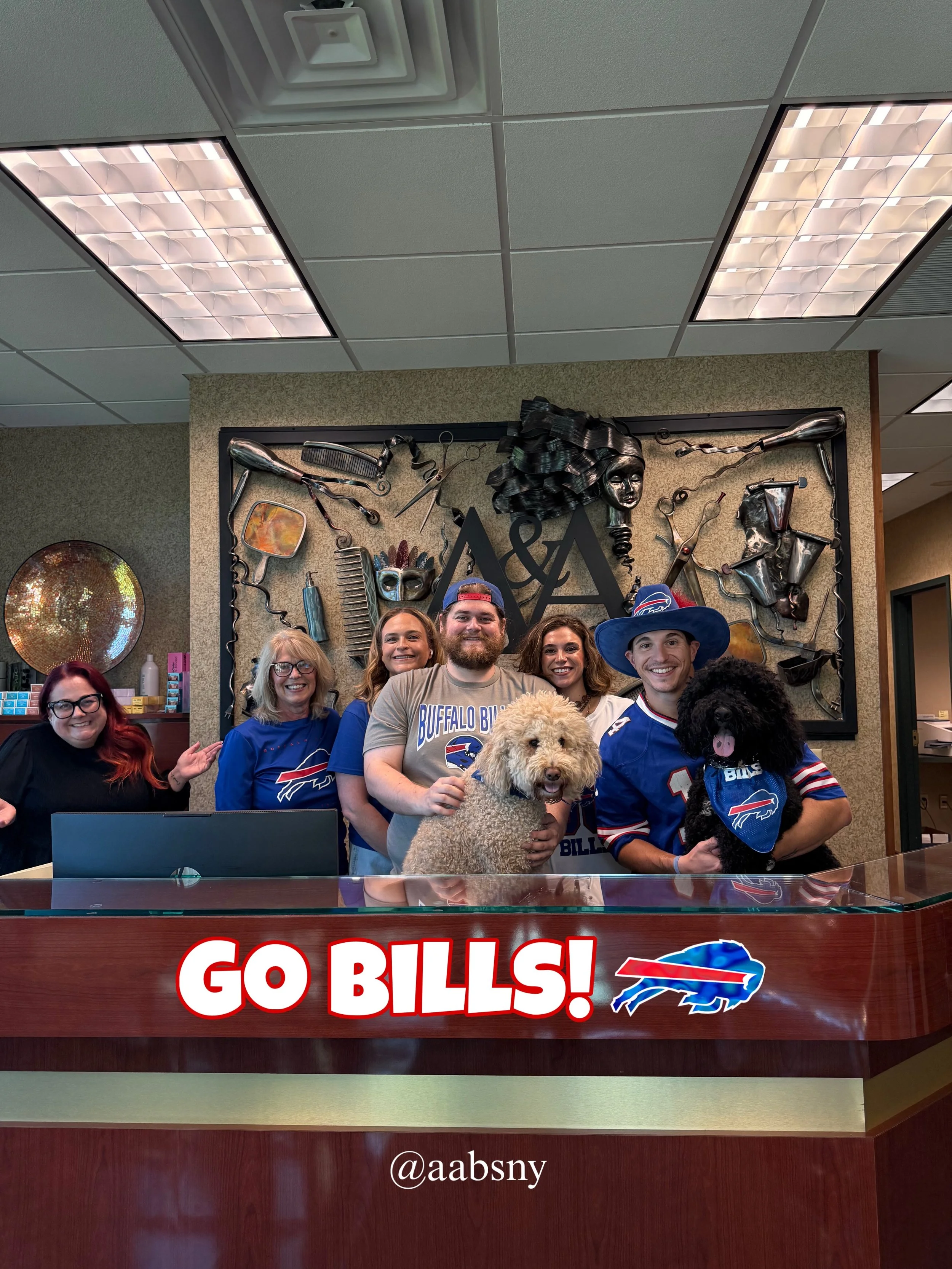Bills season is back baby!! ❤️💙🤍🏈 Who else is ready for tomorrow&rsquo;s game?!

#aabsny #buffalony #buffalobills