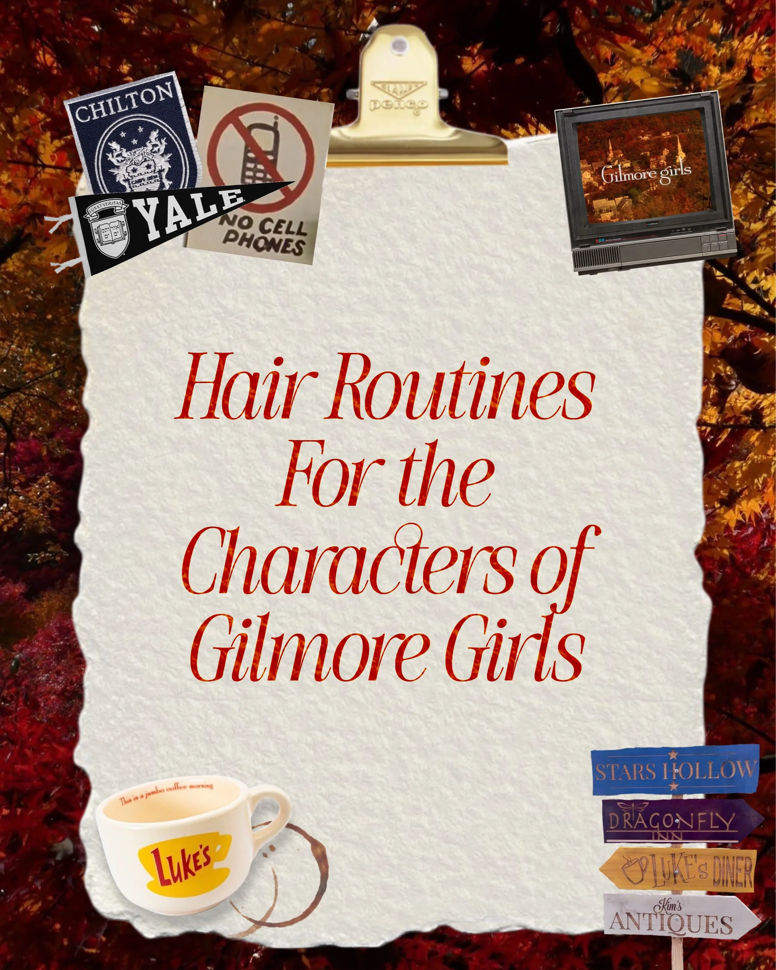 It&rsquo;s officially Gilmore Girls season! 🍂
We&rsquo;ve curated product recommendations for each of the Gilmore Girls (&amp; friends) that will help them fight dryness, static &amp; frizz this fall!

And to make these products a little sweeter, ma