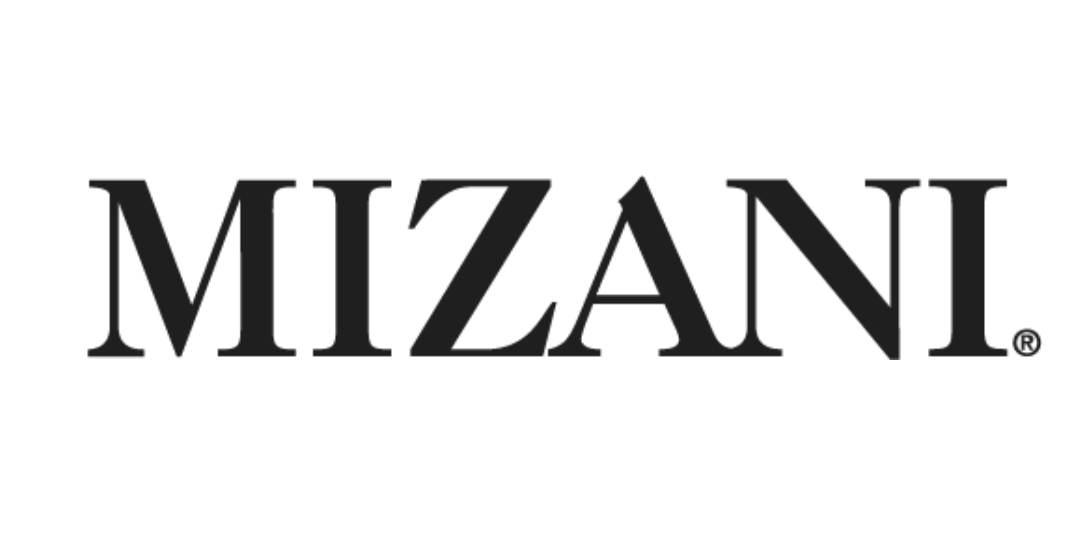 Black text reading 'MIZANI' on a white background.