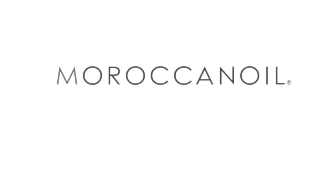 Moroccanoil logo in black text on a white background.