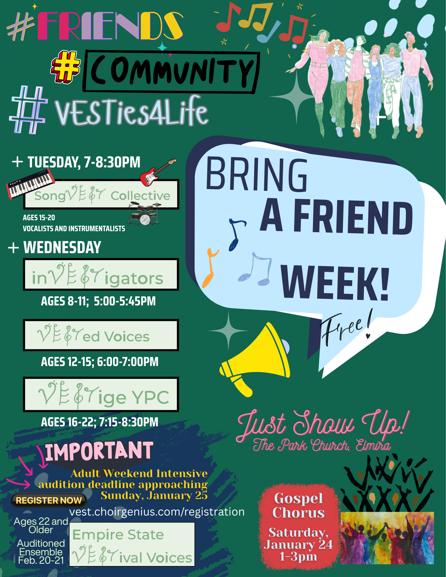 Bring a Friend Week!