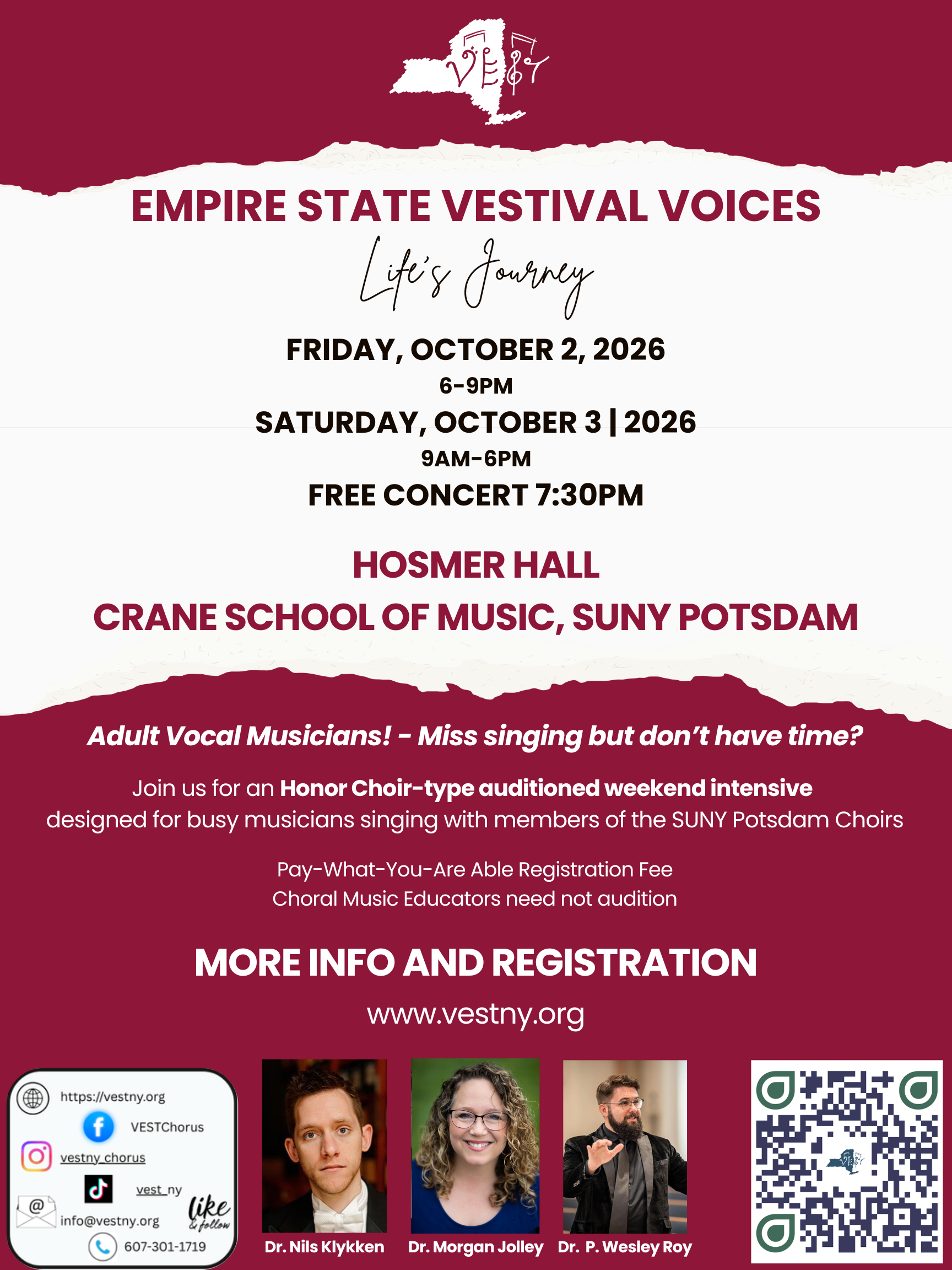 Empire State VESTiVal Voices Retreat (Copy)
