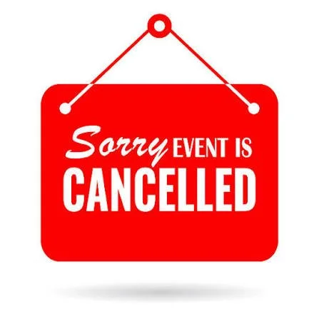 ESVV Retreat Cancelled