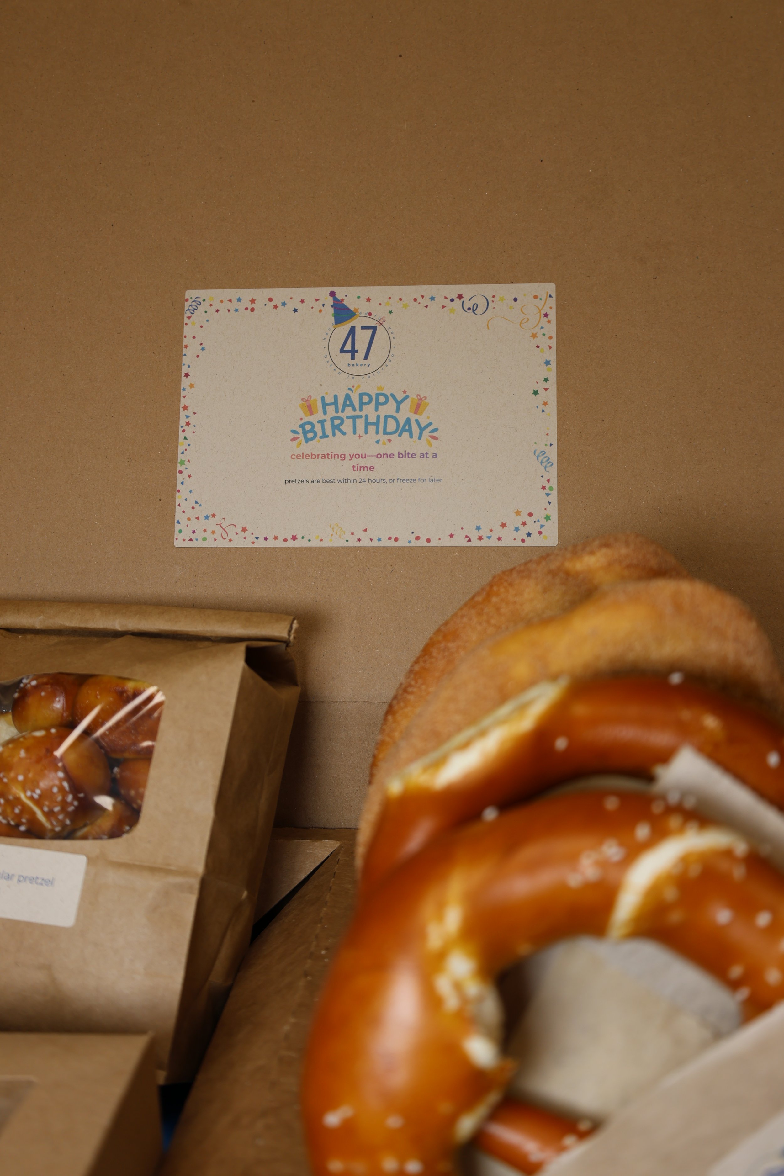 birthday pretzel box