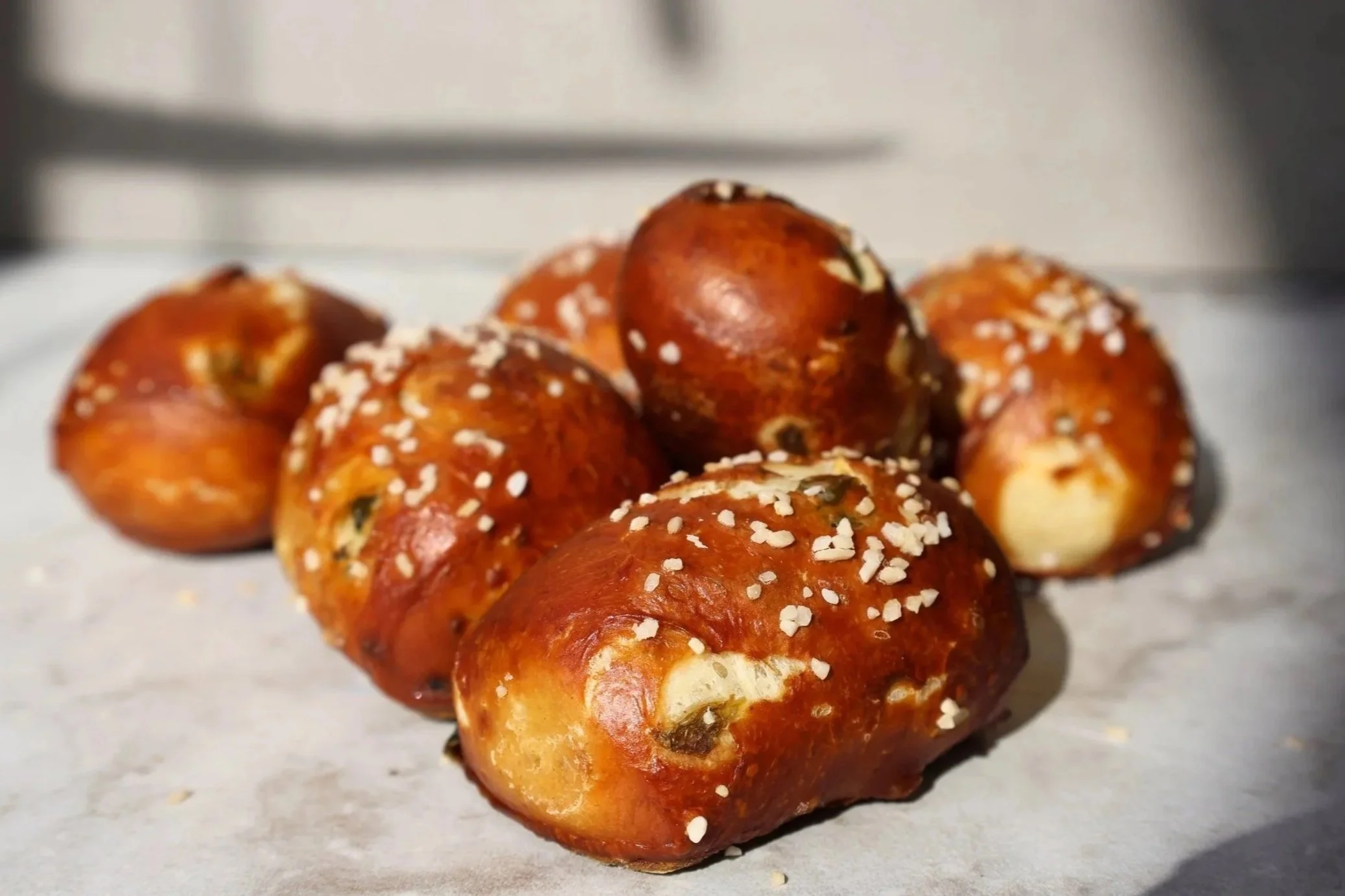 jalapeño pretzel bites