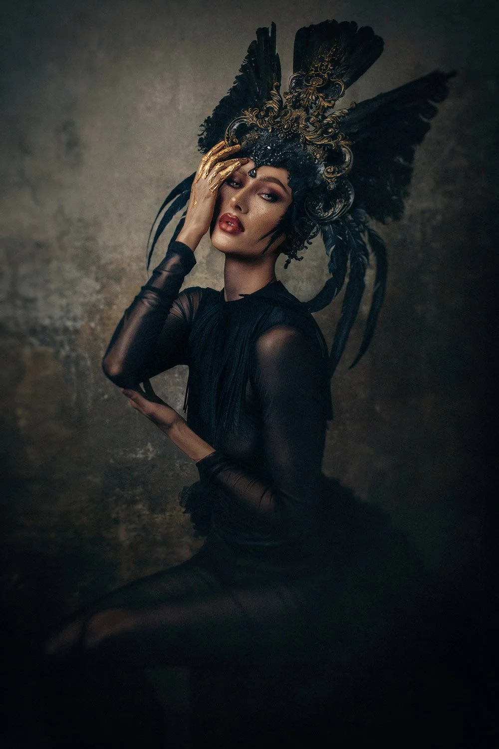 graston-studios-charlotte-photographer-dark-gold-queen.jpg