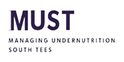 MUST Managing Undernutrition South Tees logo in purple and black text