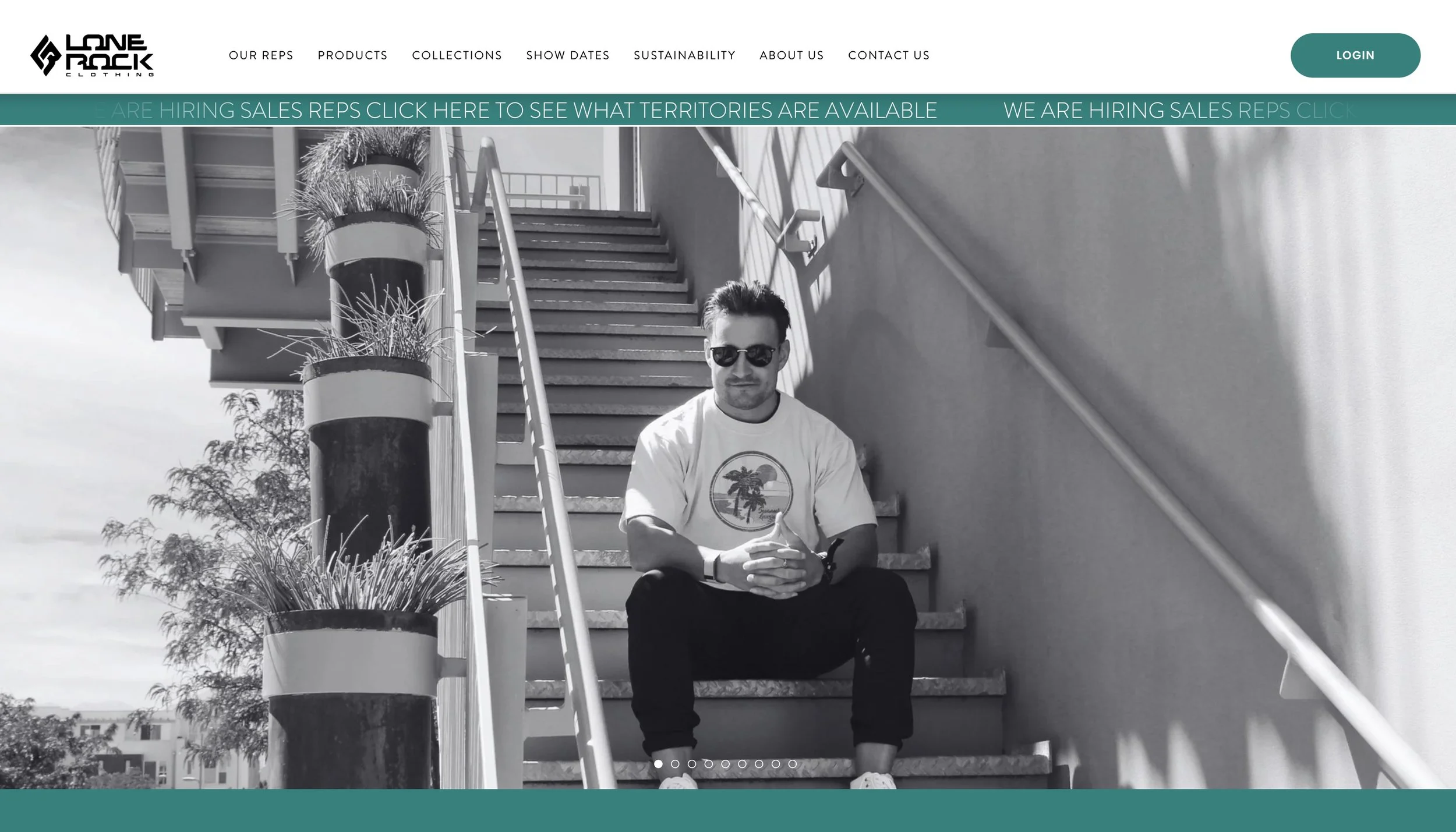 Lone Rock Clothing · Outdoors E-Commerce Website