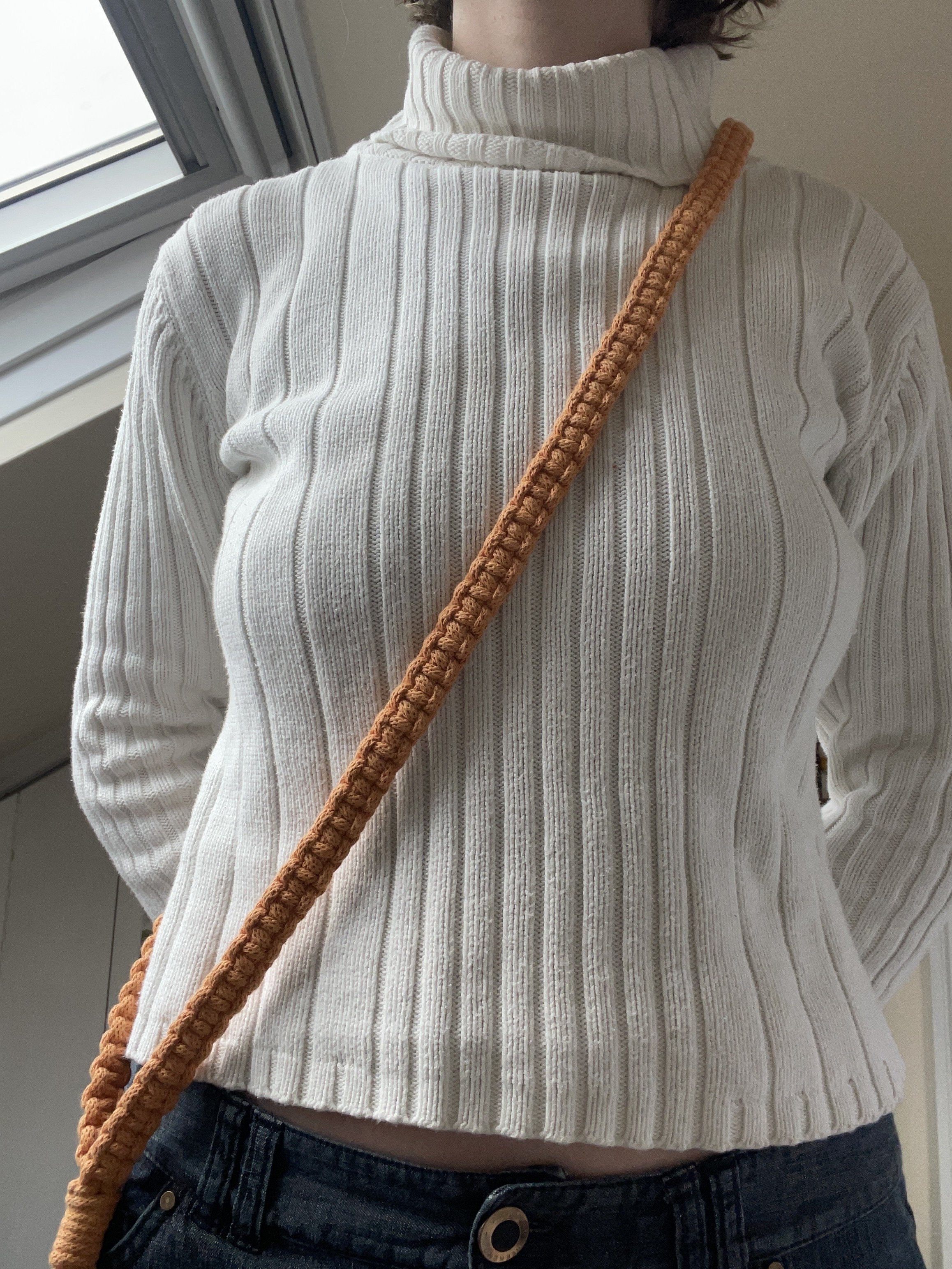 The Bloom Phone Strap in Orange