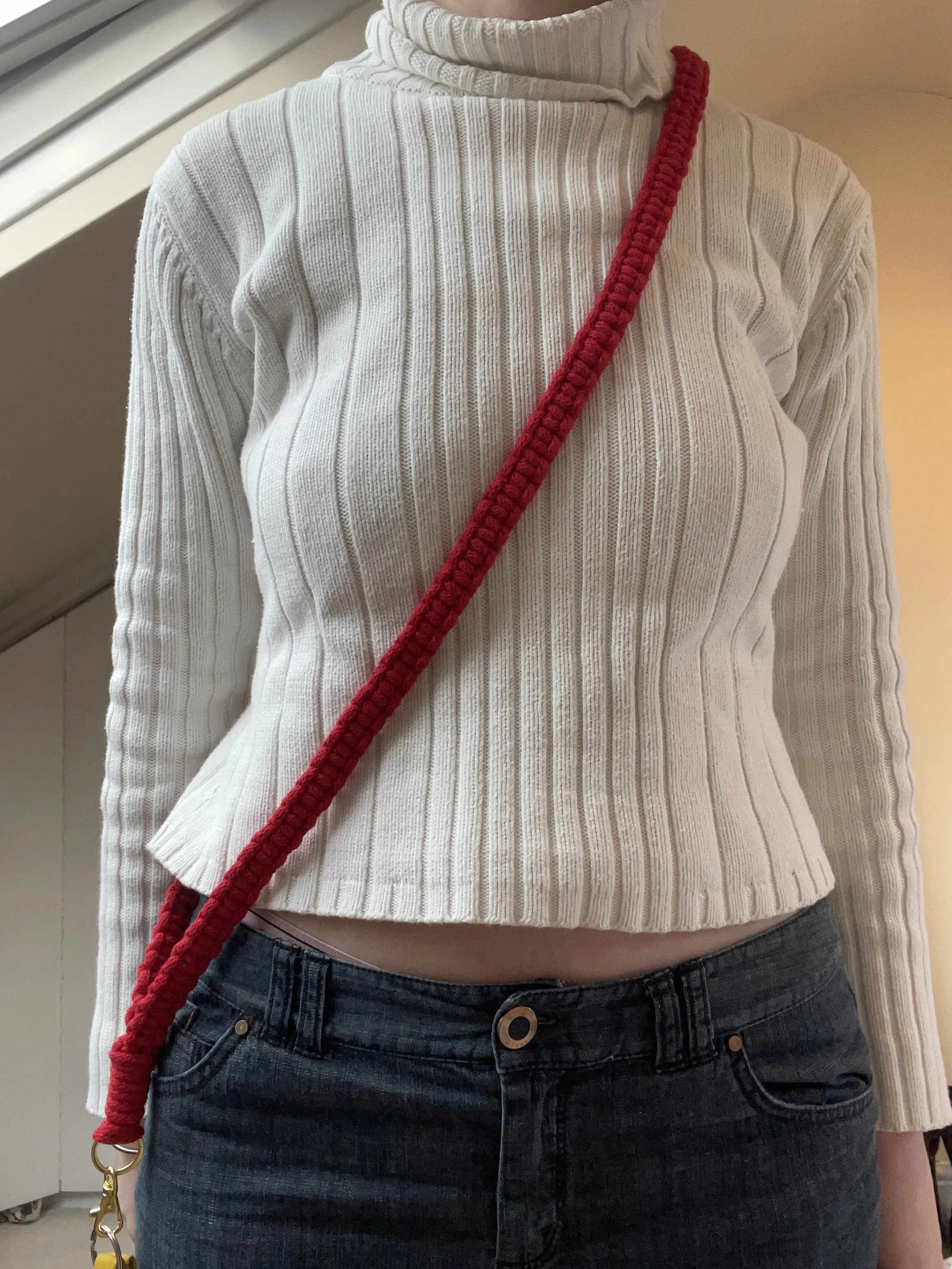 The Bloom Strap in Poppy Red