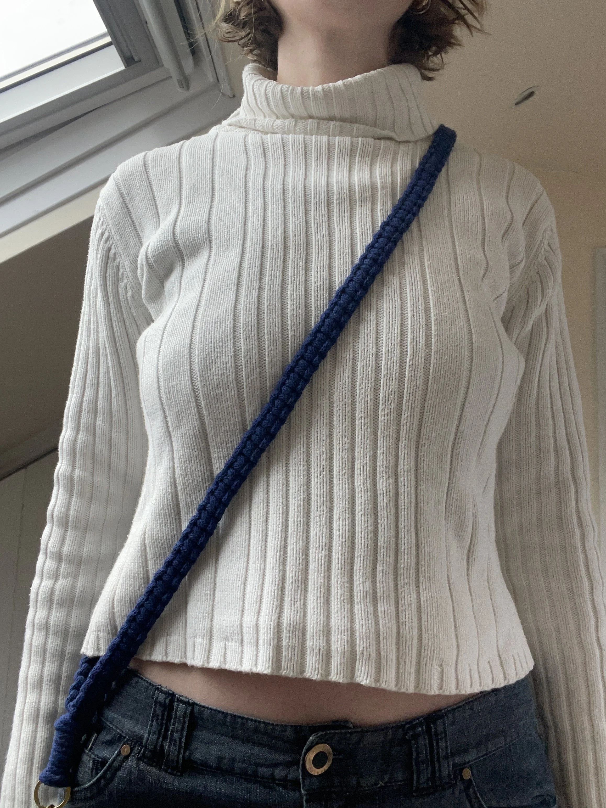 The Bloom Strap in Navy