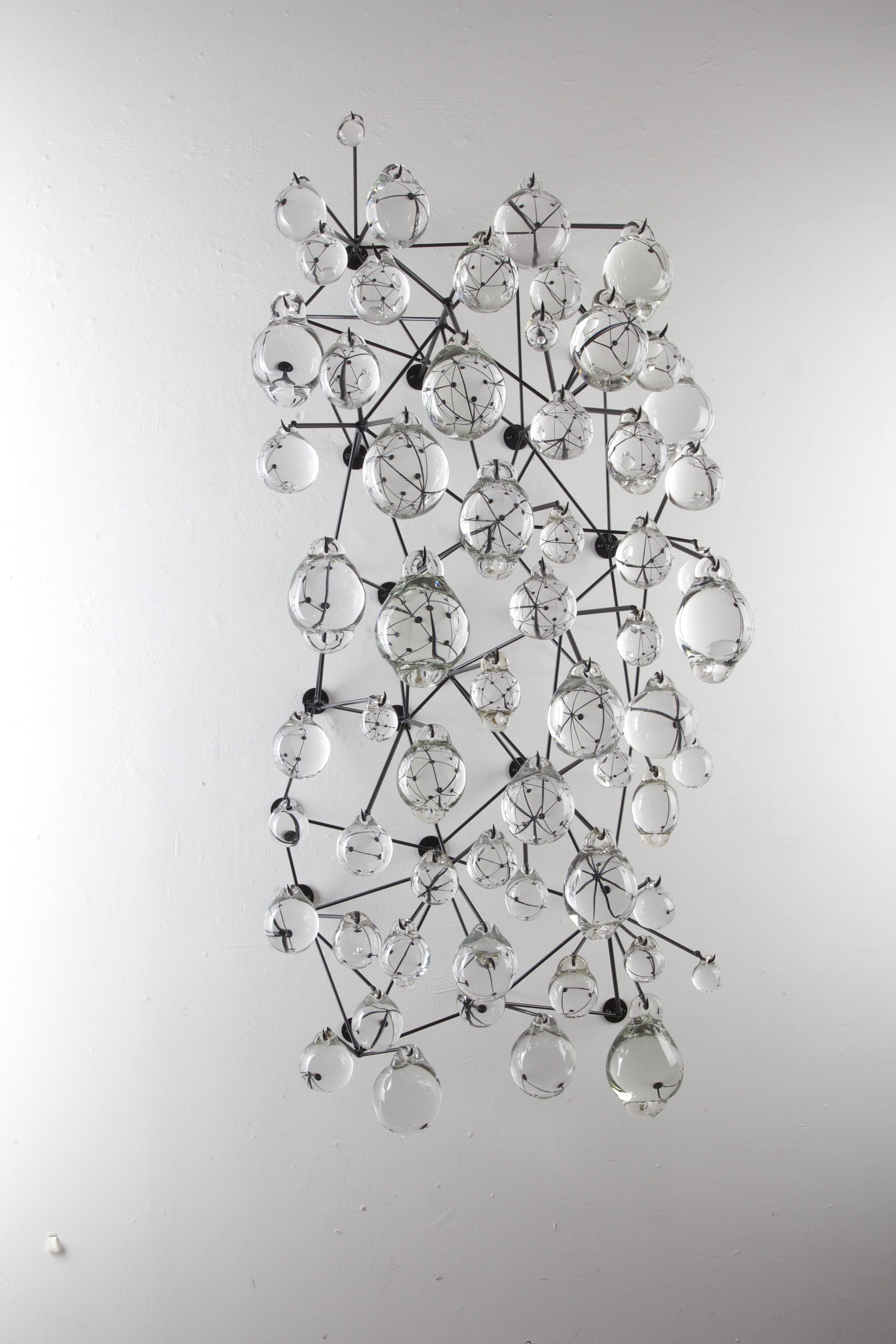 Lenses | Solid glass and steel | 60 x 24 x 24 inches