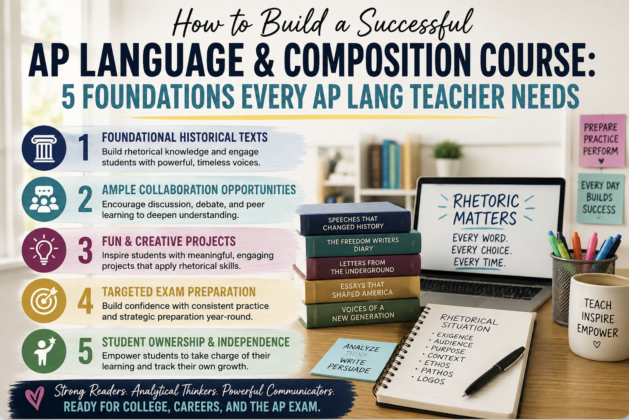 How to Build a Successful AP Language and Composition Course: 5 Foundations Every AP Lang Teacher Needs