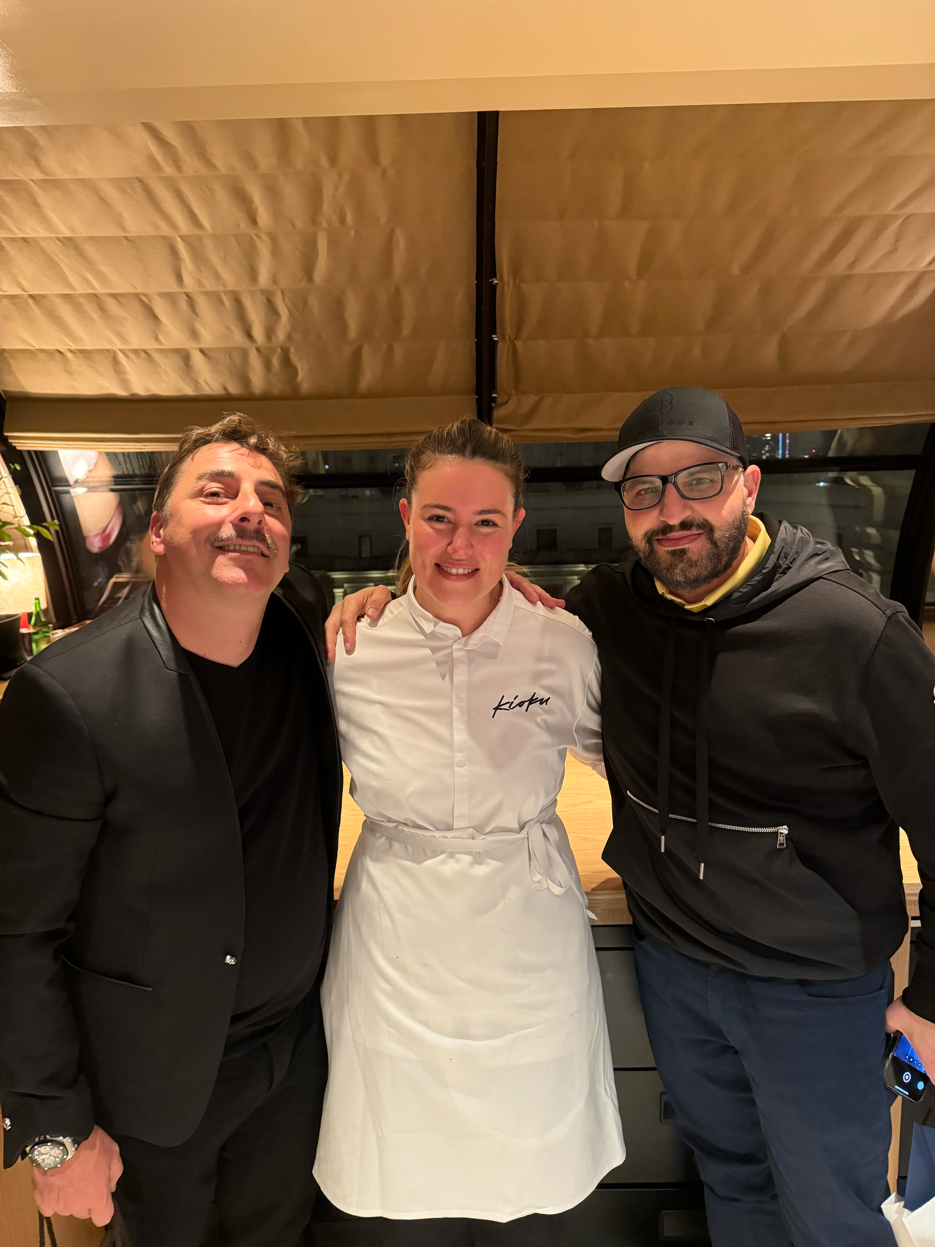 Ursa Pikec with Jordie Roca and Antonio Bachour