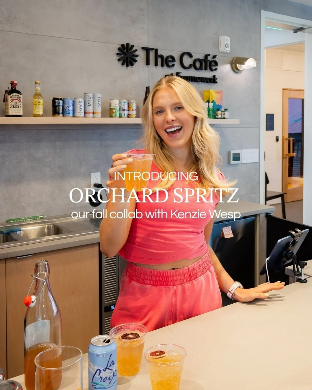 Meet The Orchard Spritz 🍂 created with @kenziewesp!!
A fall-inspired recovery drink built for balance:
→ Magnesium for muscle support
→ Anti-inflammatories for faster recovery
→ Antioxidants for overall wellness
Buckwheat tea, ashwag